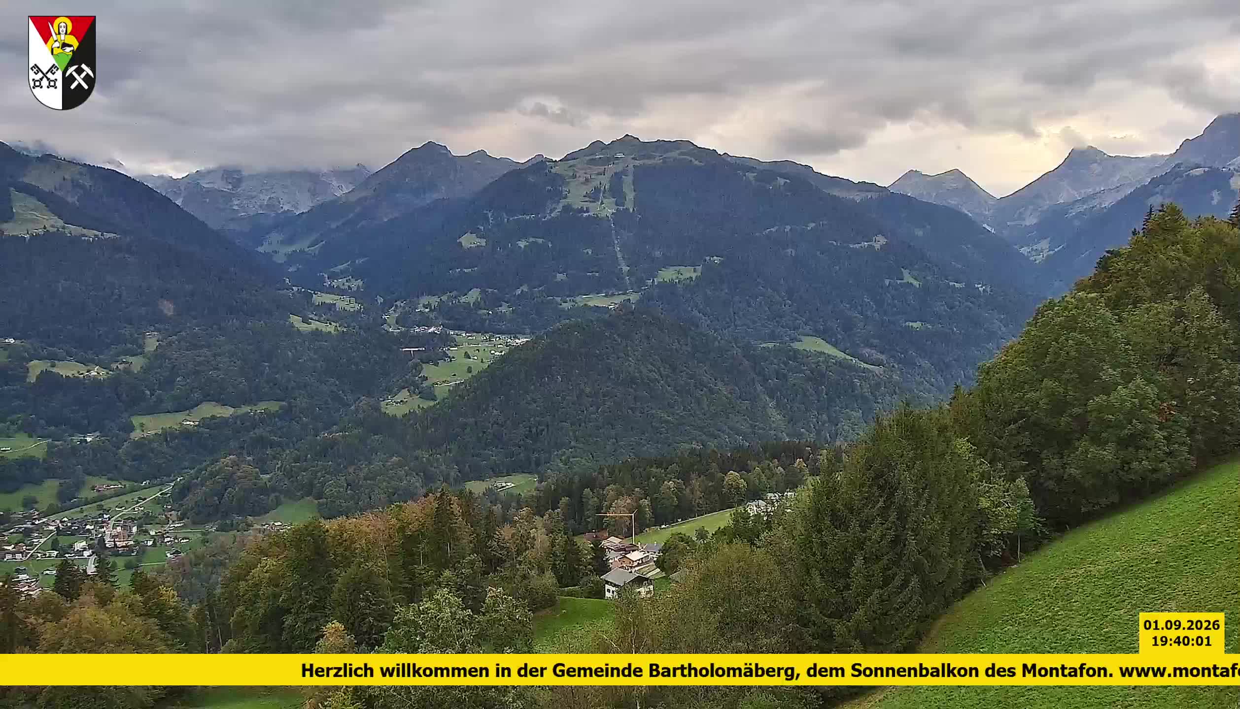Bartholomäberg | Blick auf Schruns