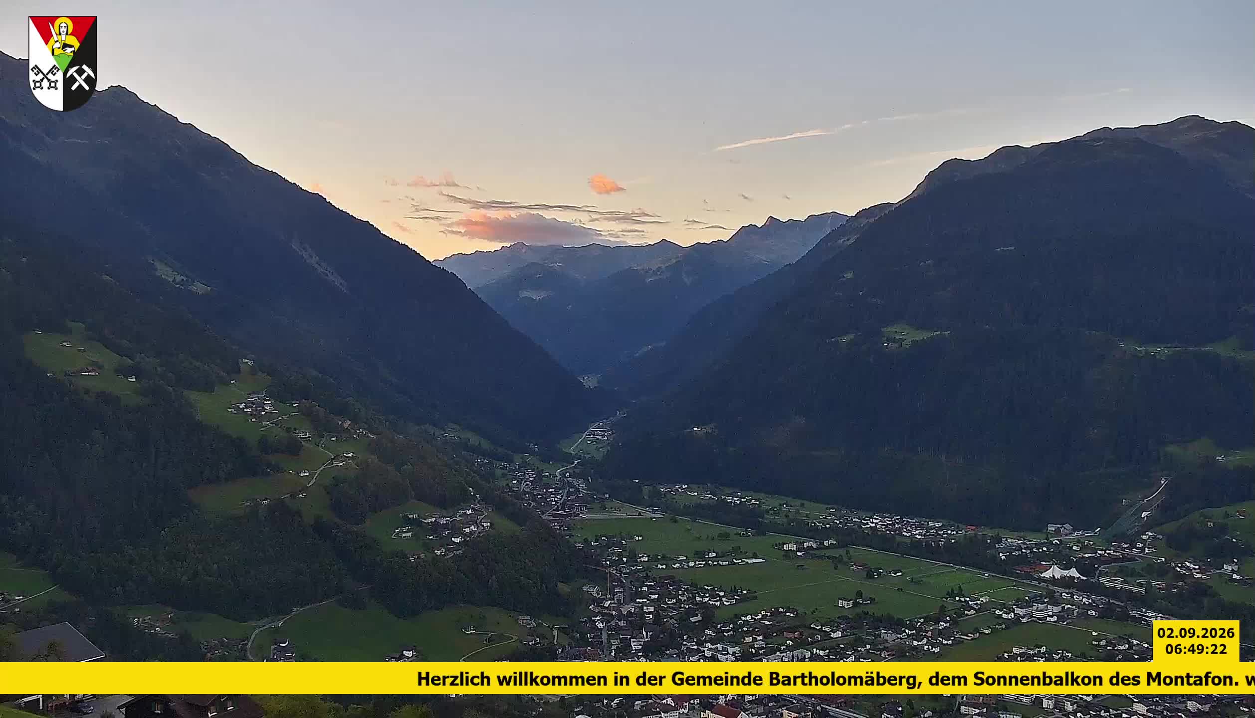 Bartholomäberg | Blick auf Schruns