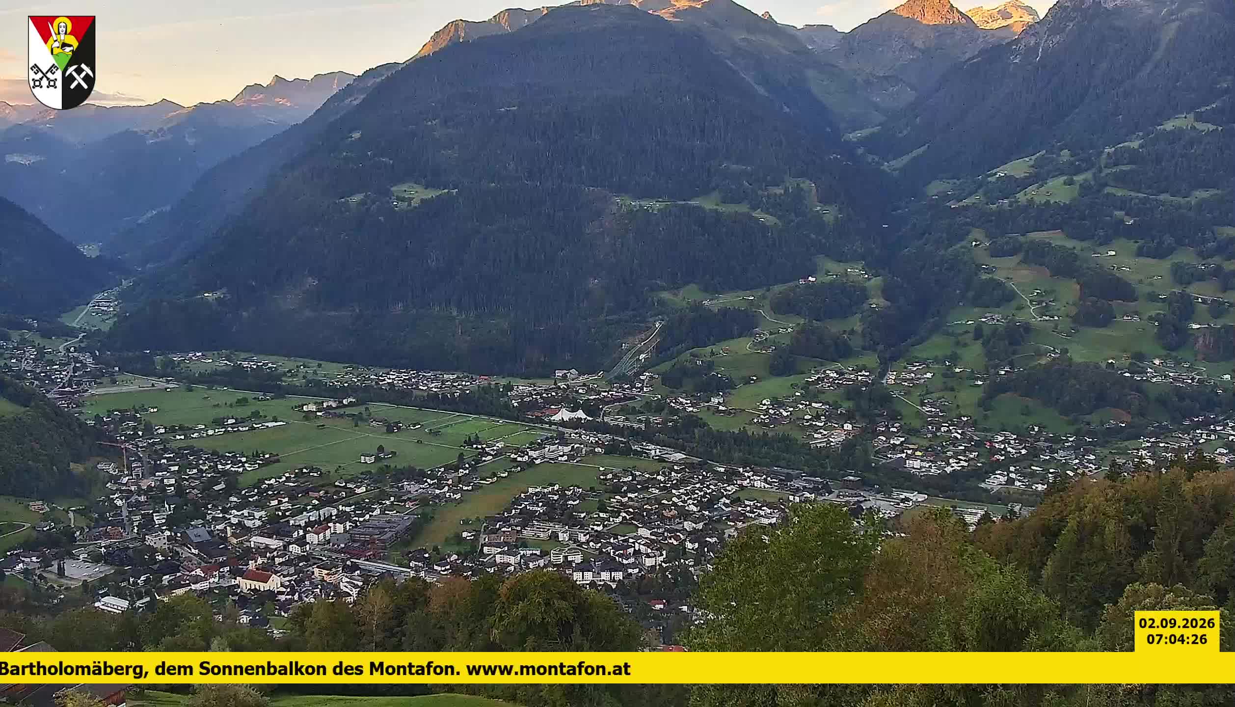 Bartholomäberg | Blick auf Schruns