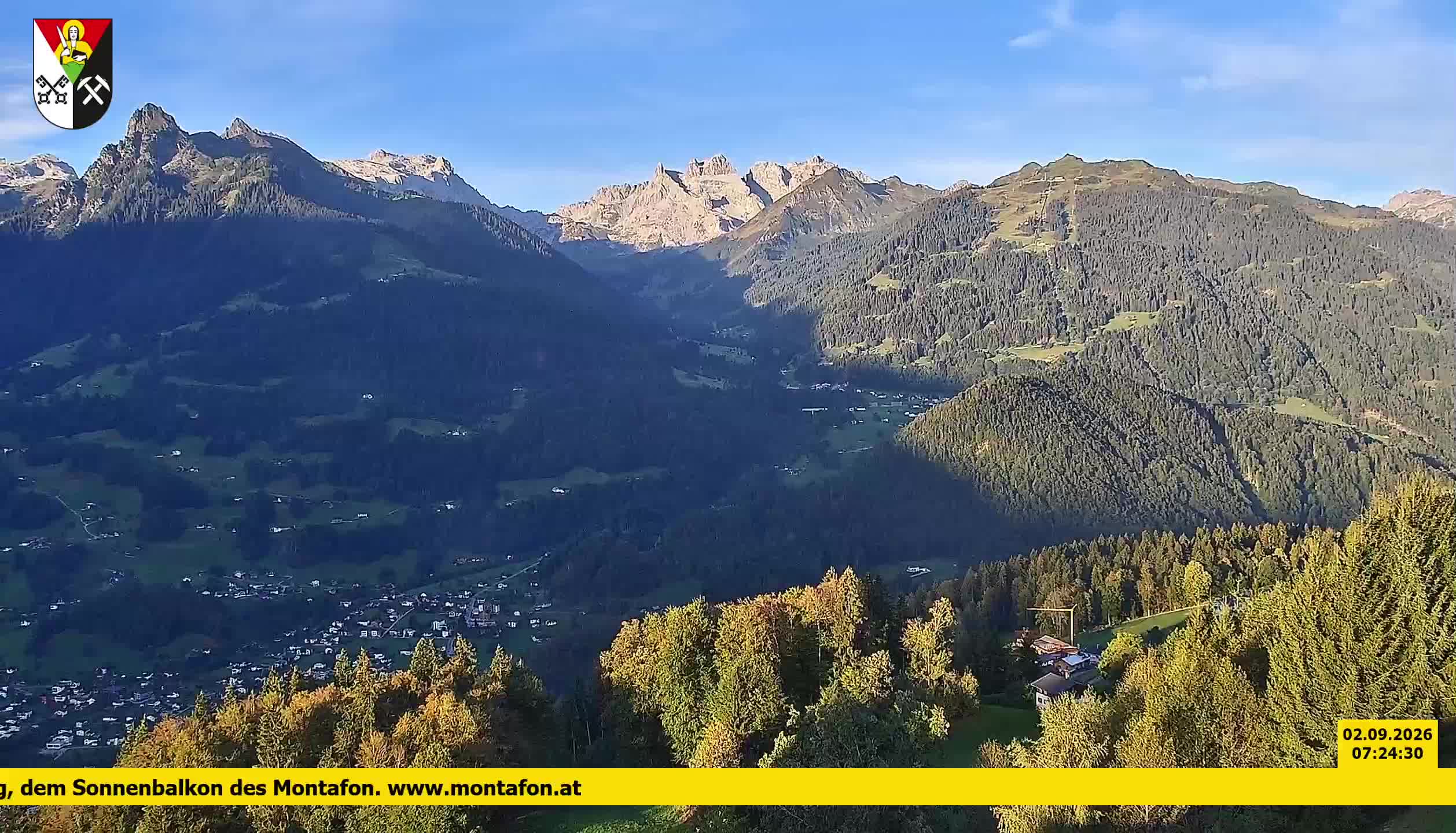 Bartholomäberg | Blick auf Schruns