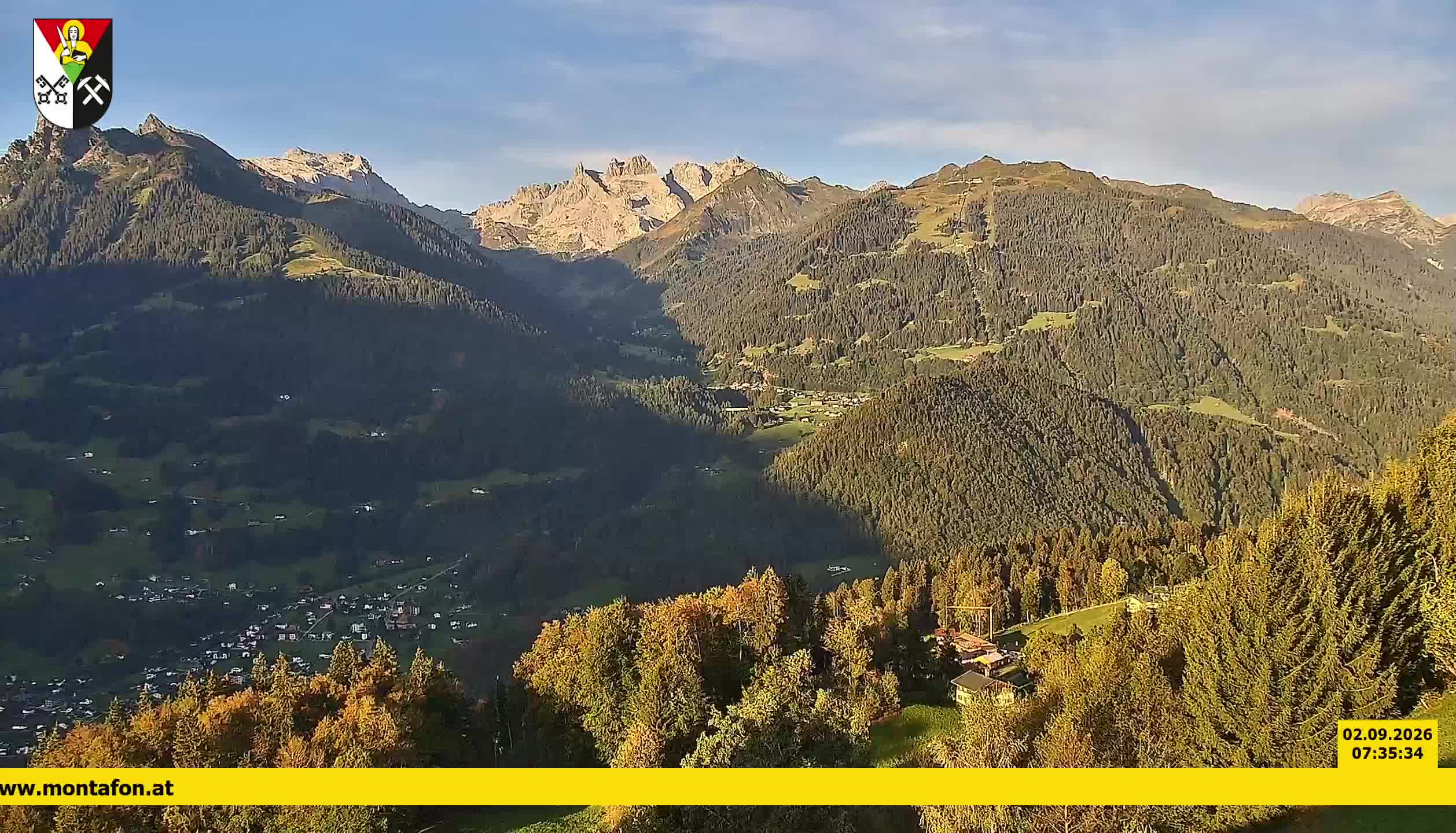 Bartholomäberg | Blick auf Schruns