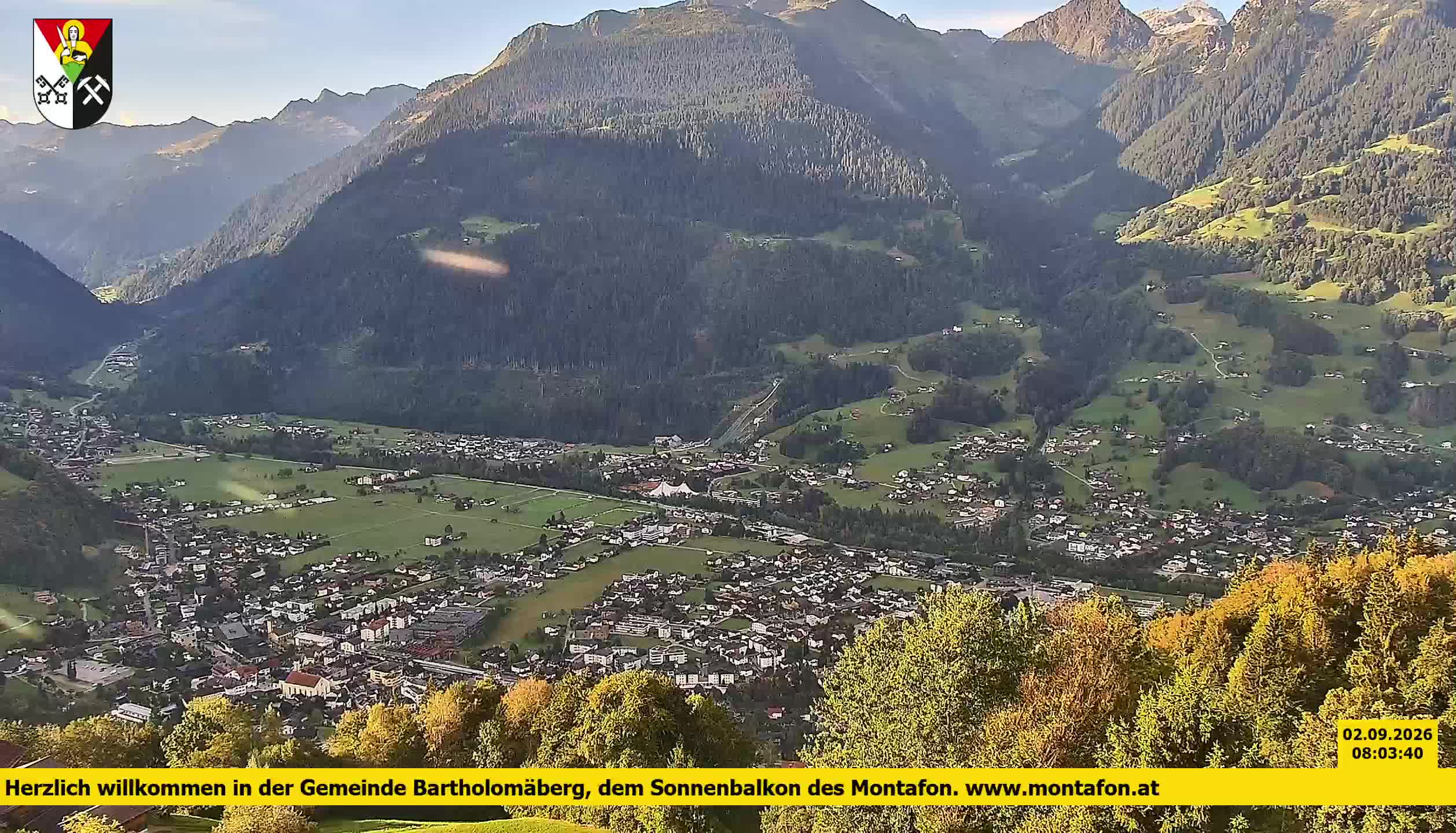 Bartholomäberg | Blick auf Schruns