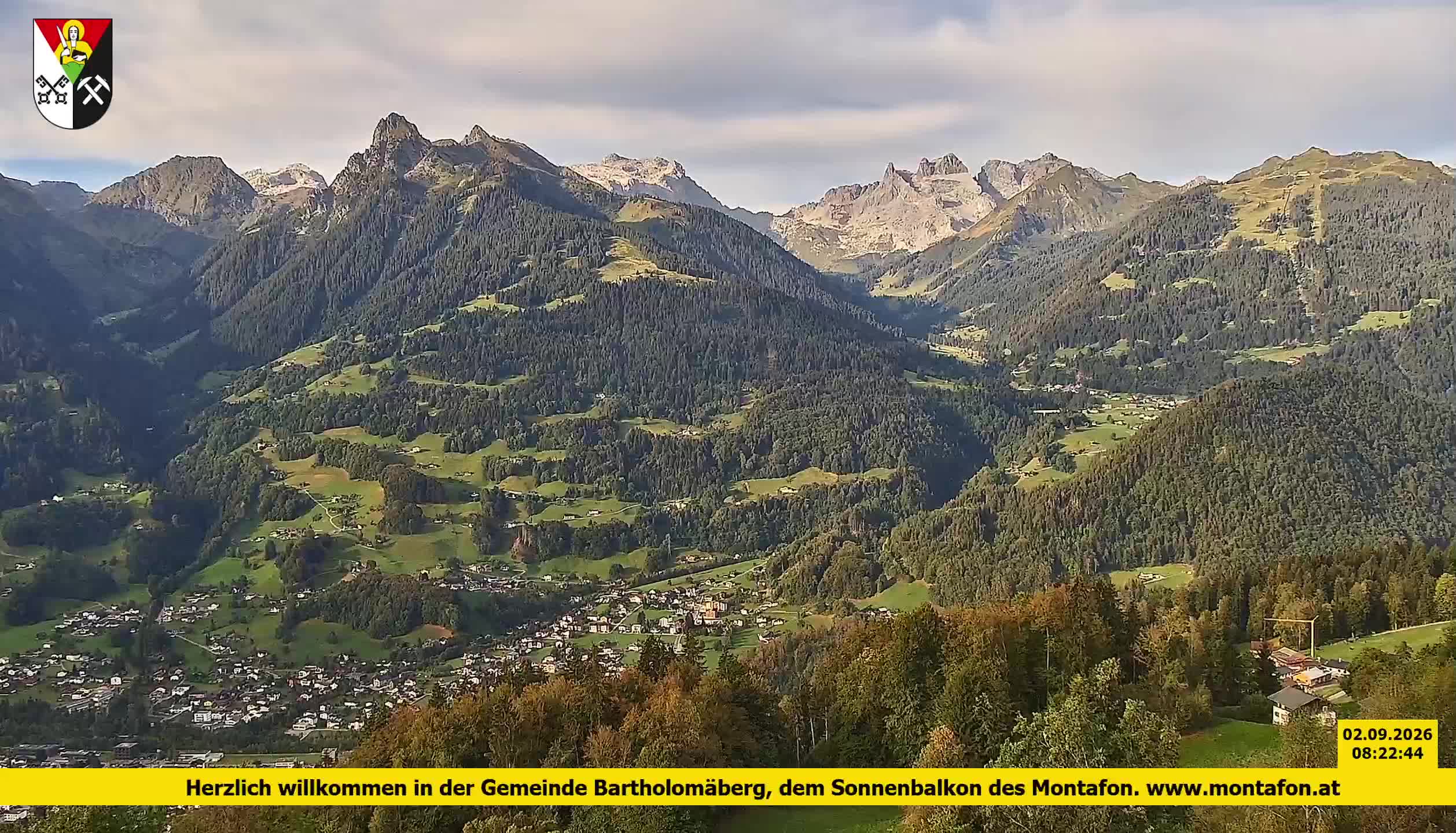 Bartholomäberg | Blick auf Schruns