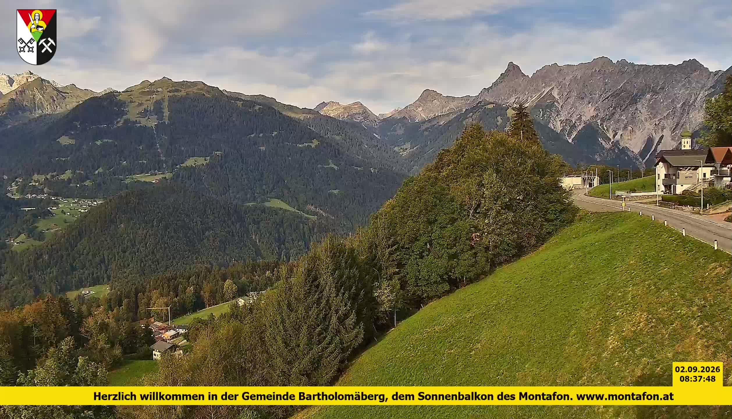 Bartholomäberg | Blick auf Schruns