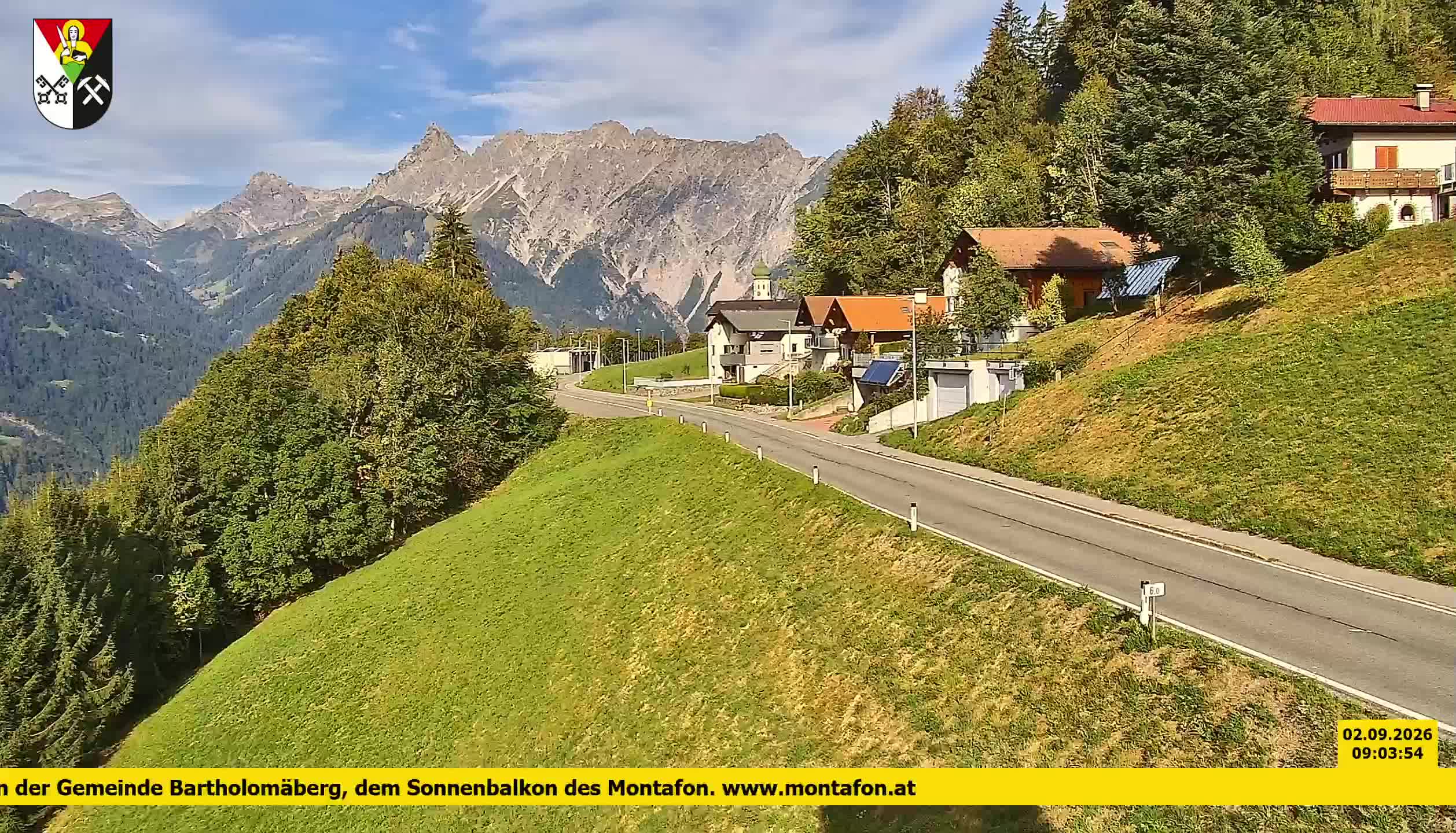 Bartholomäberg | Blick auf Schruns
