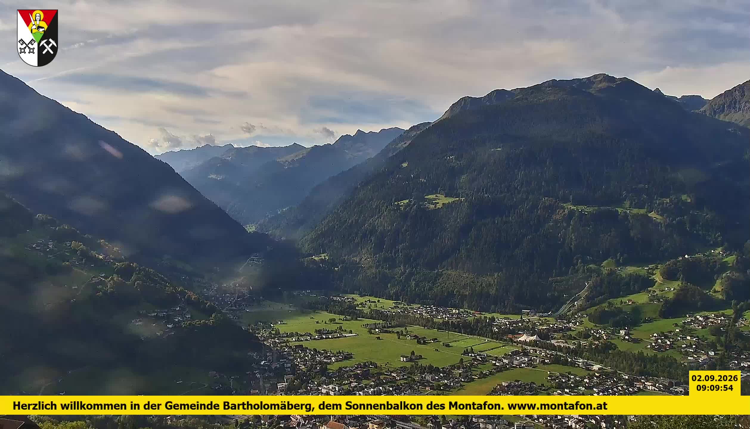 Bartholomäberg | Blick auf Schruns