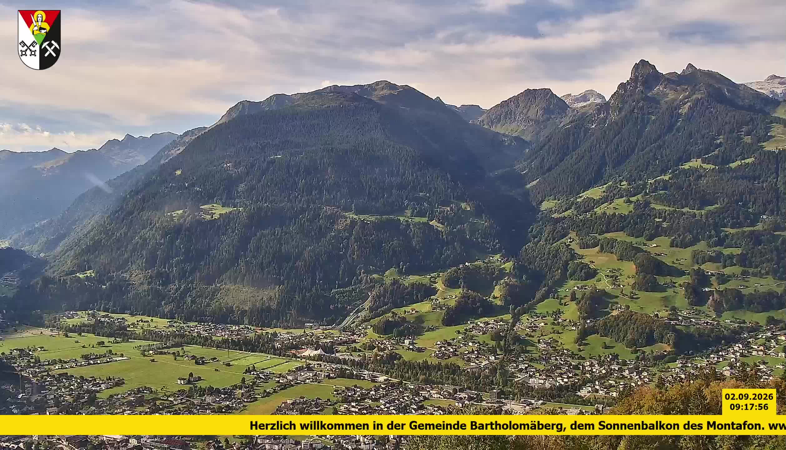 Bartholomäberg | Blick auf Schruns