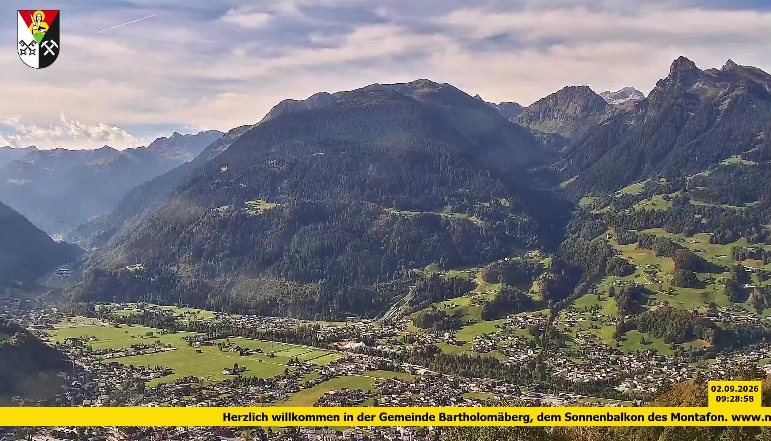 Bartholomäberg | Blick auf Schruns