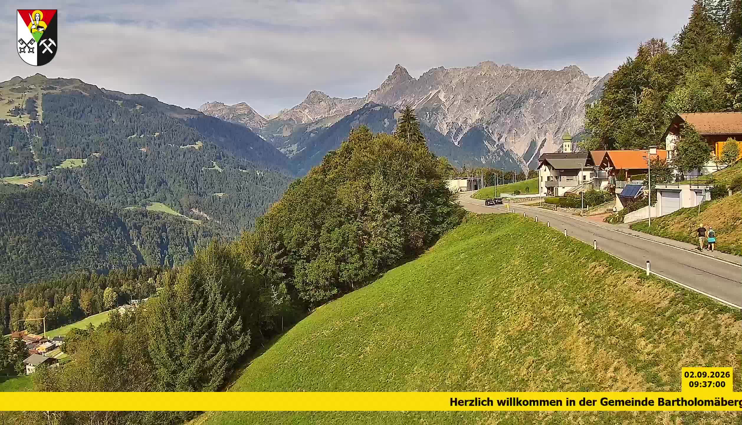 Bartholomäberg | Blick auf Schruns