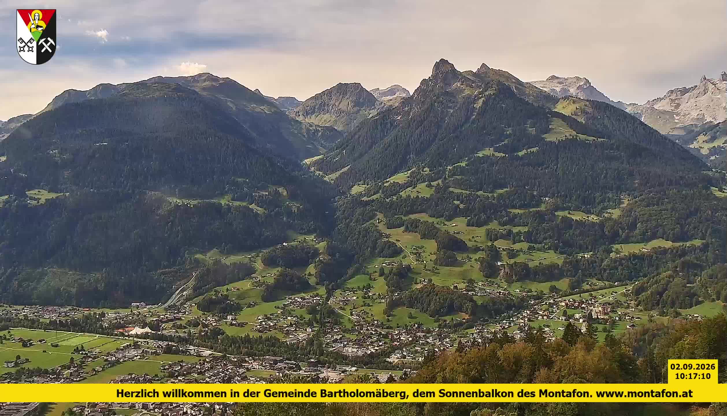 Bartholomäberg | Blick auf Schruns