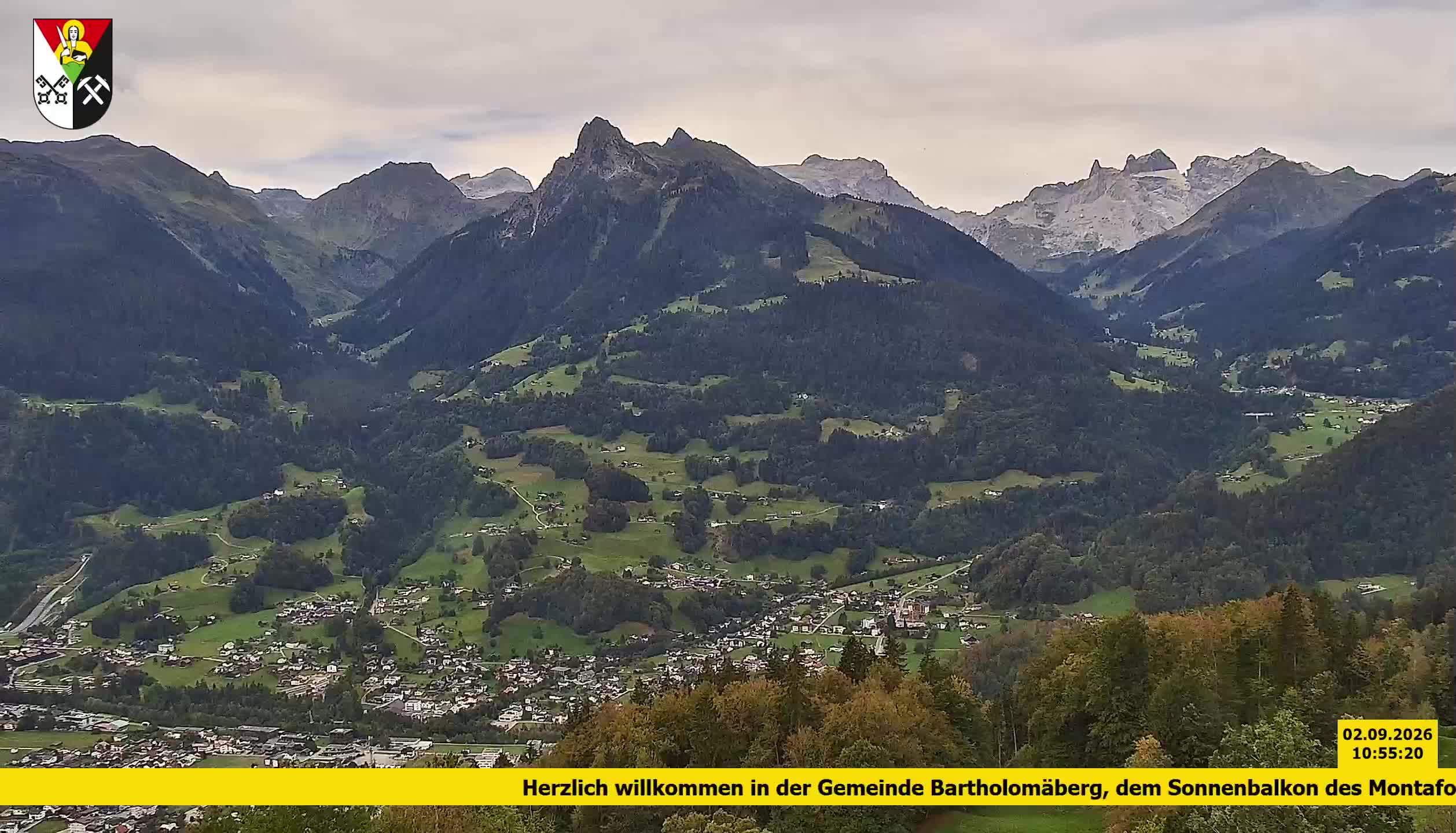 Bartholomäberg | Blick auf Schruns