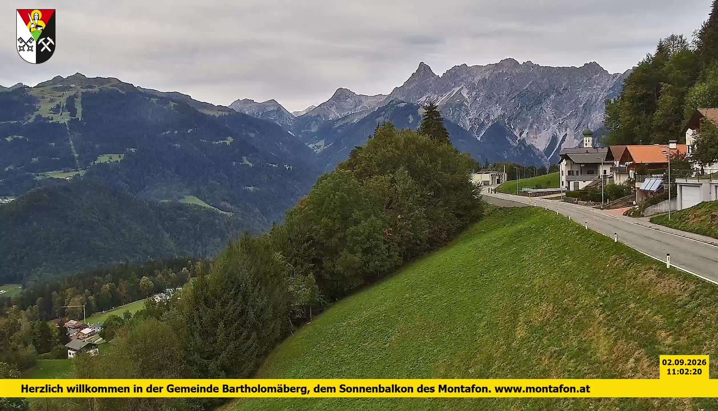 Bartholomäberg | Blick auf Schruns
