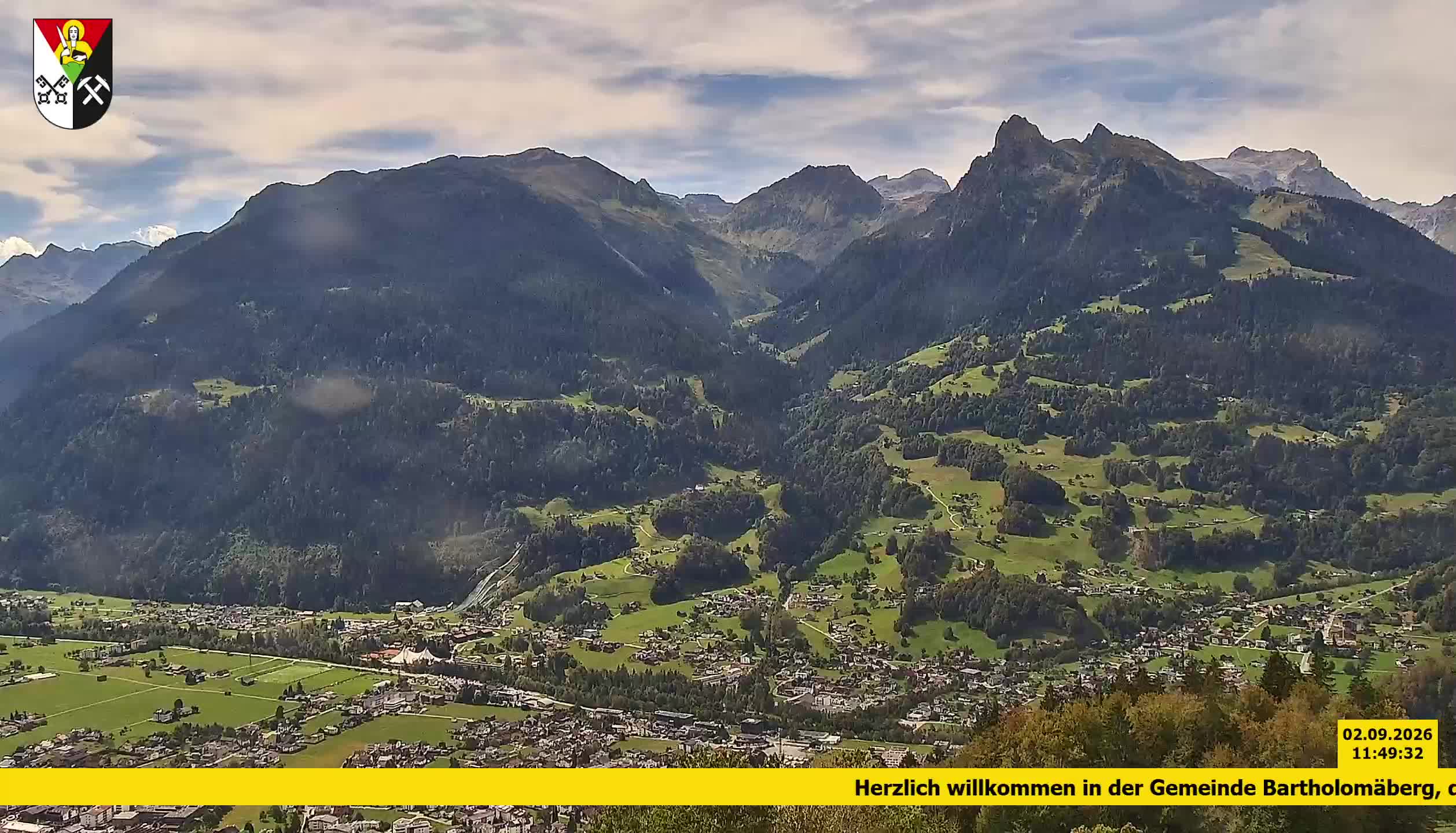 Bartholomäberg | Blick auf Schruns