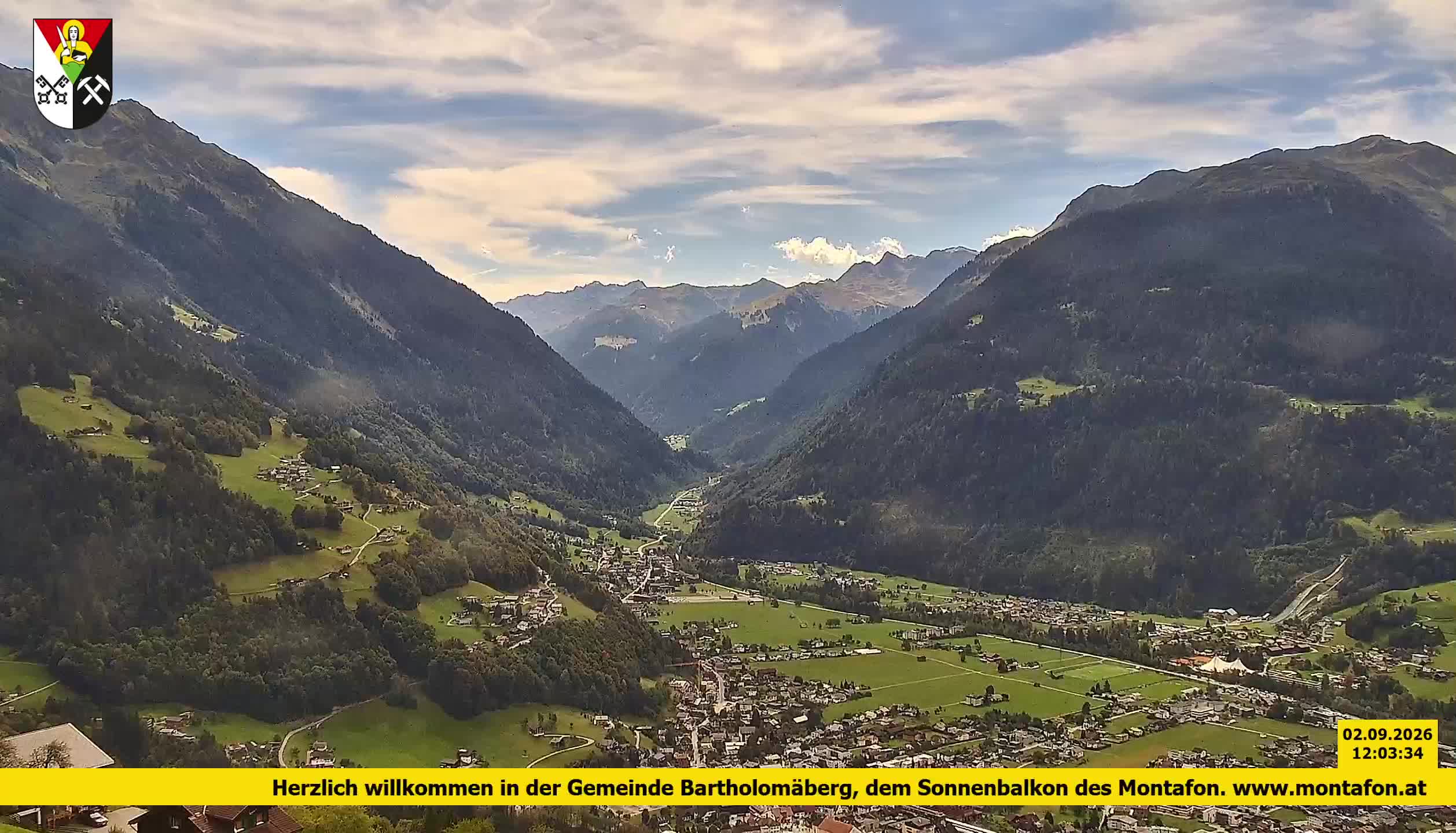 Bartholomäberg | Blick auf Schruns