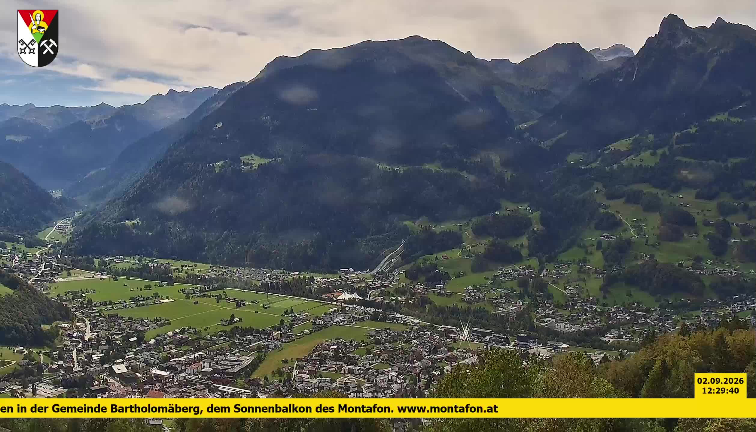 Bartholomäberg | Blick auf Schruns