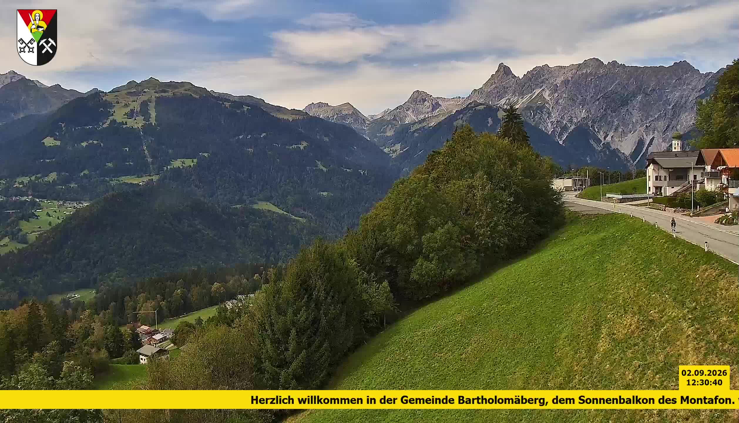 Bartholomäberg | Blick auf Schruns