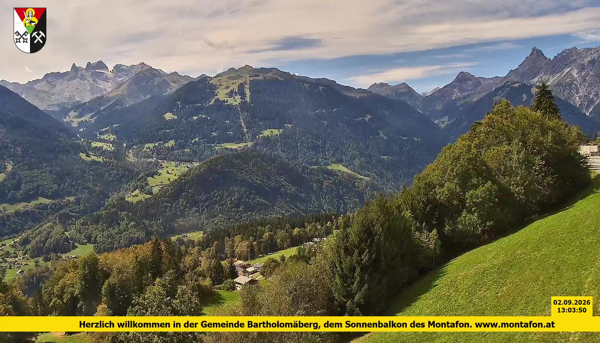 Bartholomäberg | Blick auf Schruns