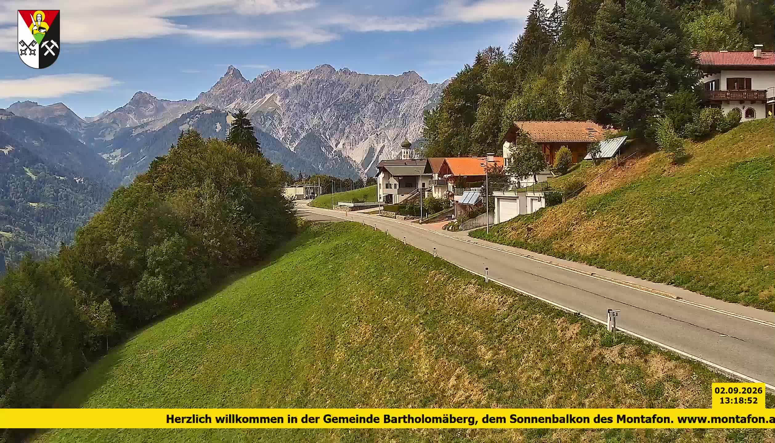 Bartholomäberg | Blick auf Schruns