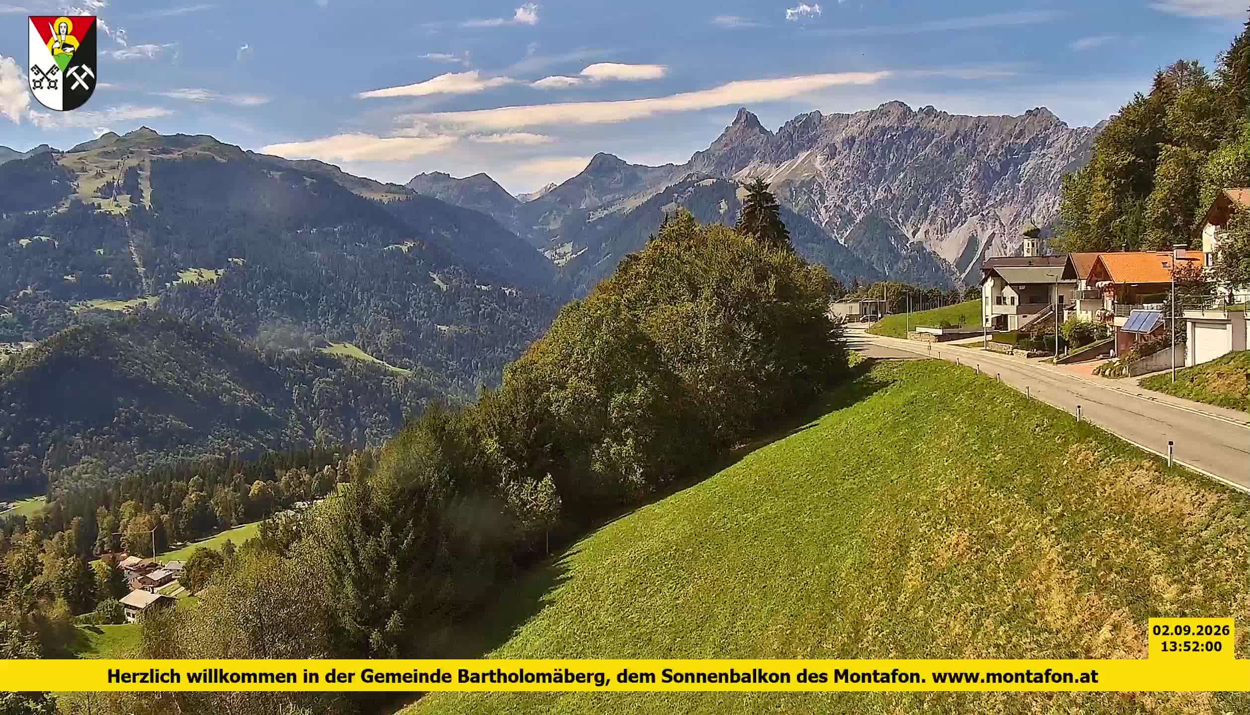 Bartholomäberg | Blick auf Schruns