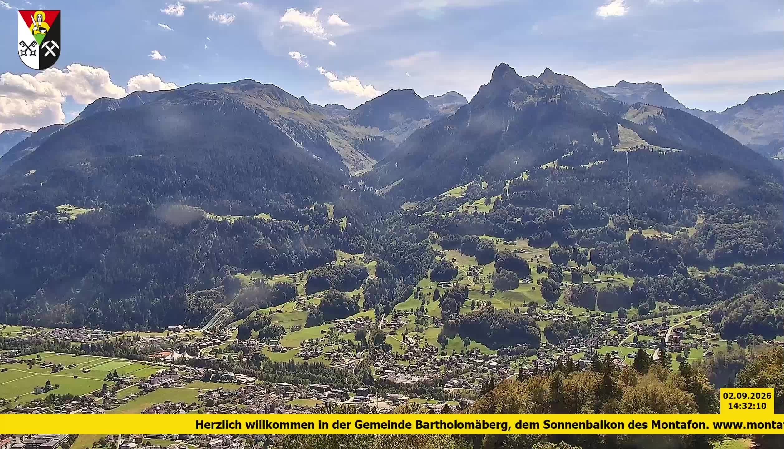 Bartholomäberg | Blick auf Schruns