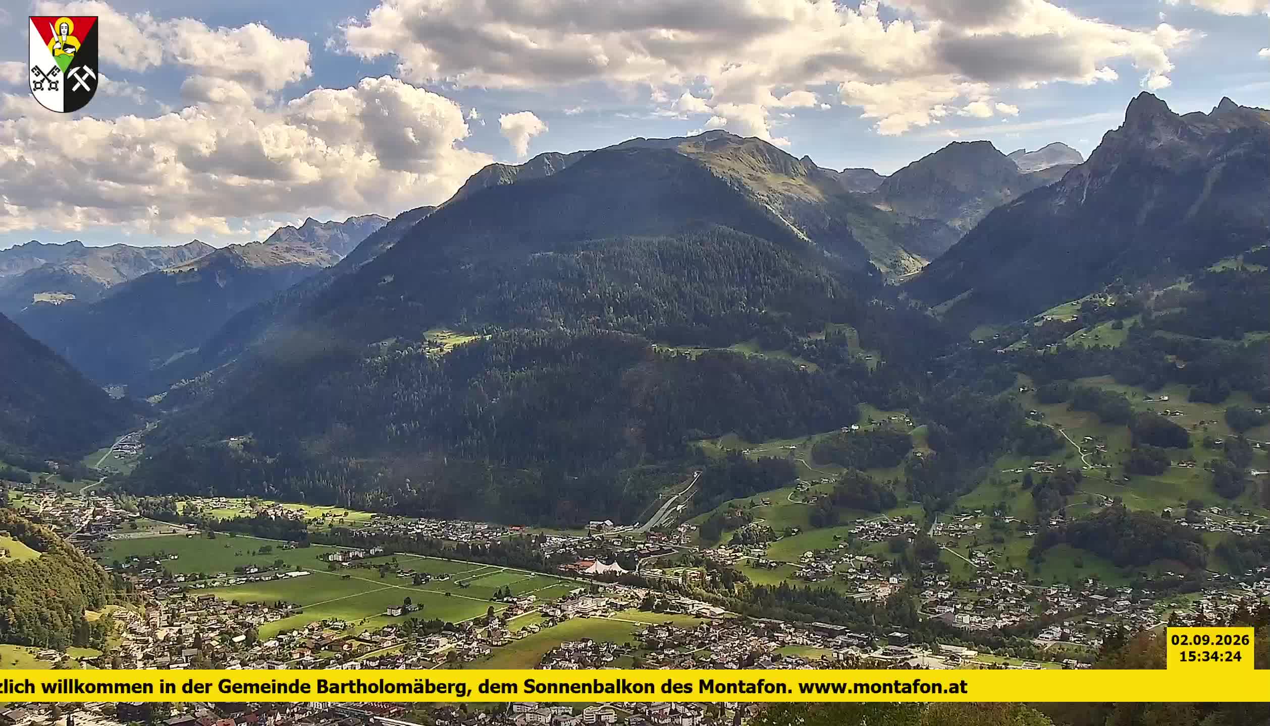 Bartholomäberg | Blick auf Schruns