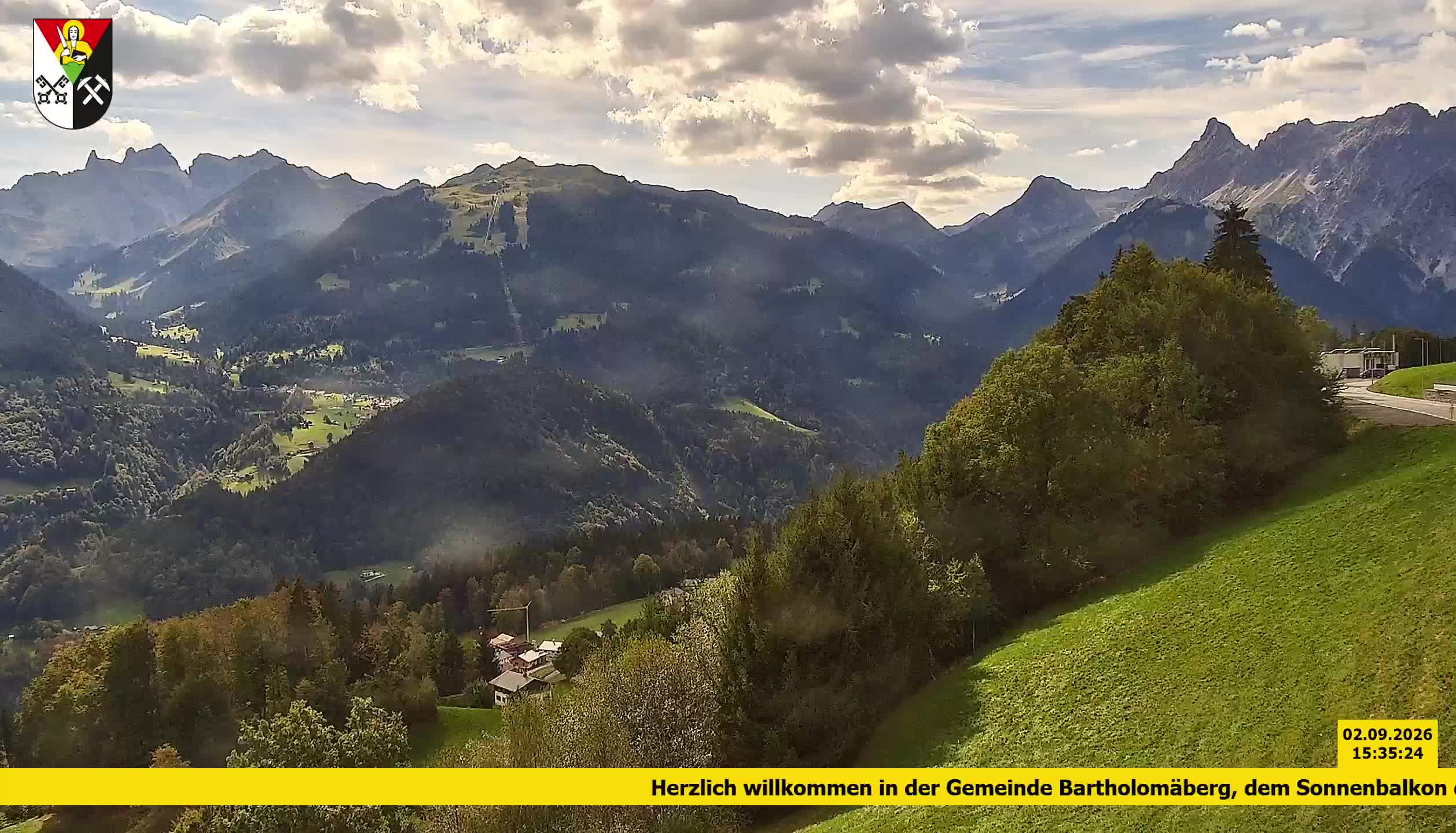 Bartholomäberg | Blick auf Schruns