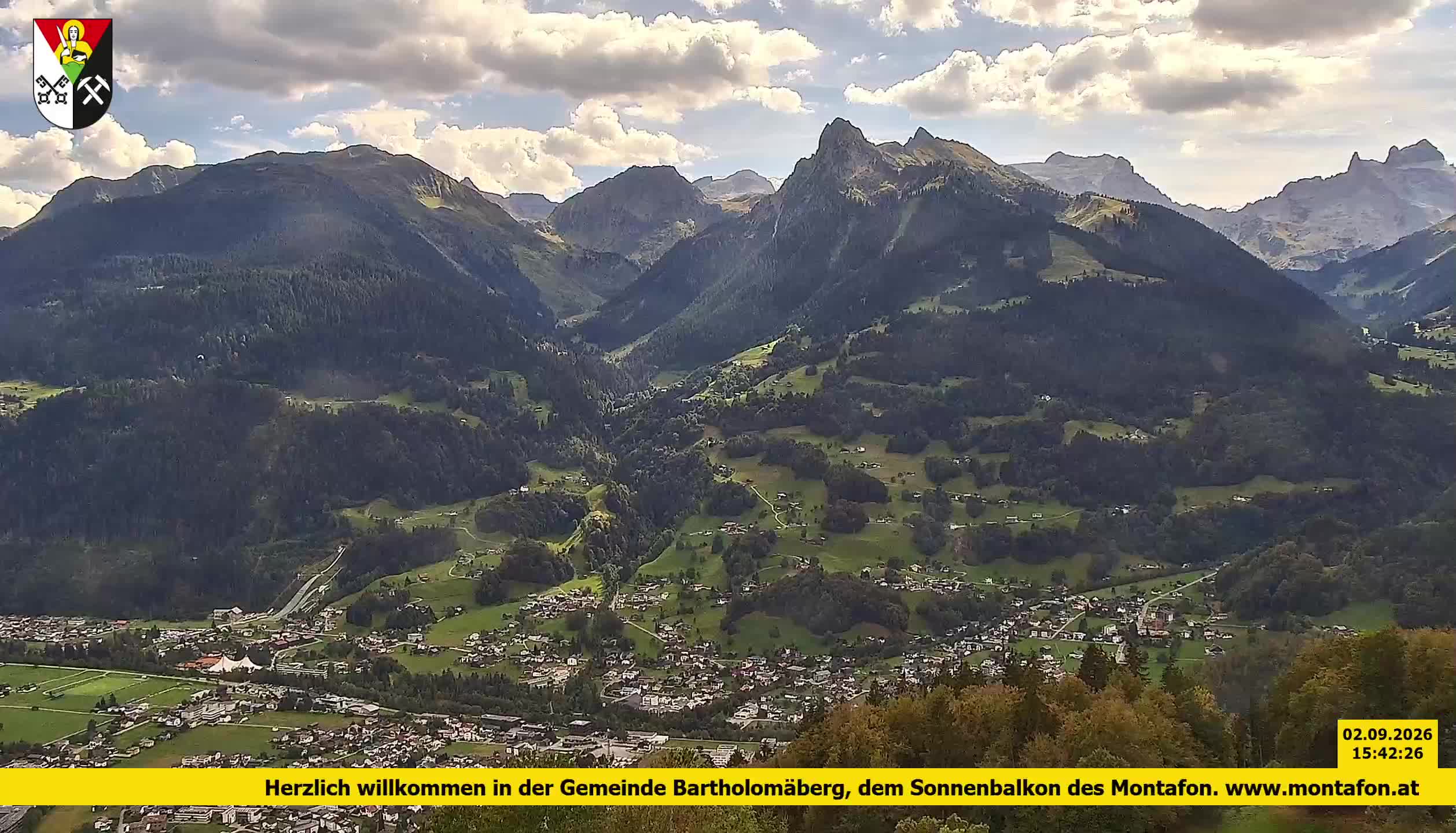 Bartholomäberg | Blick auf Schruns