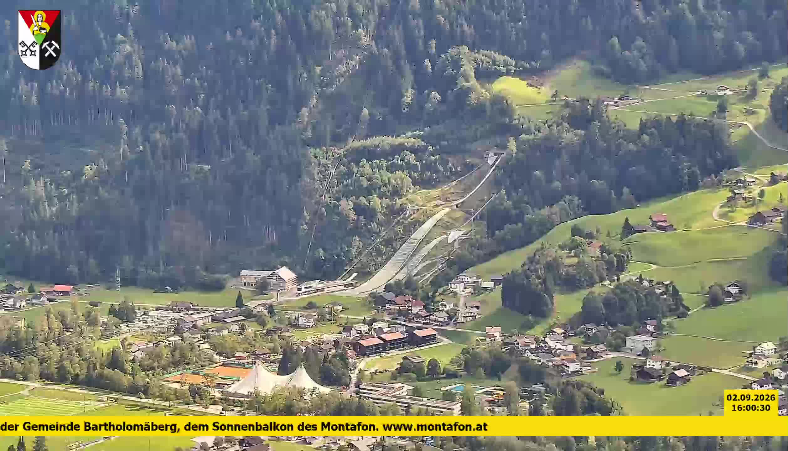 Bartholomäberg | Blick auf Schruns