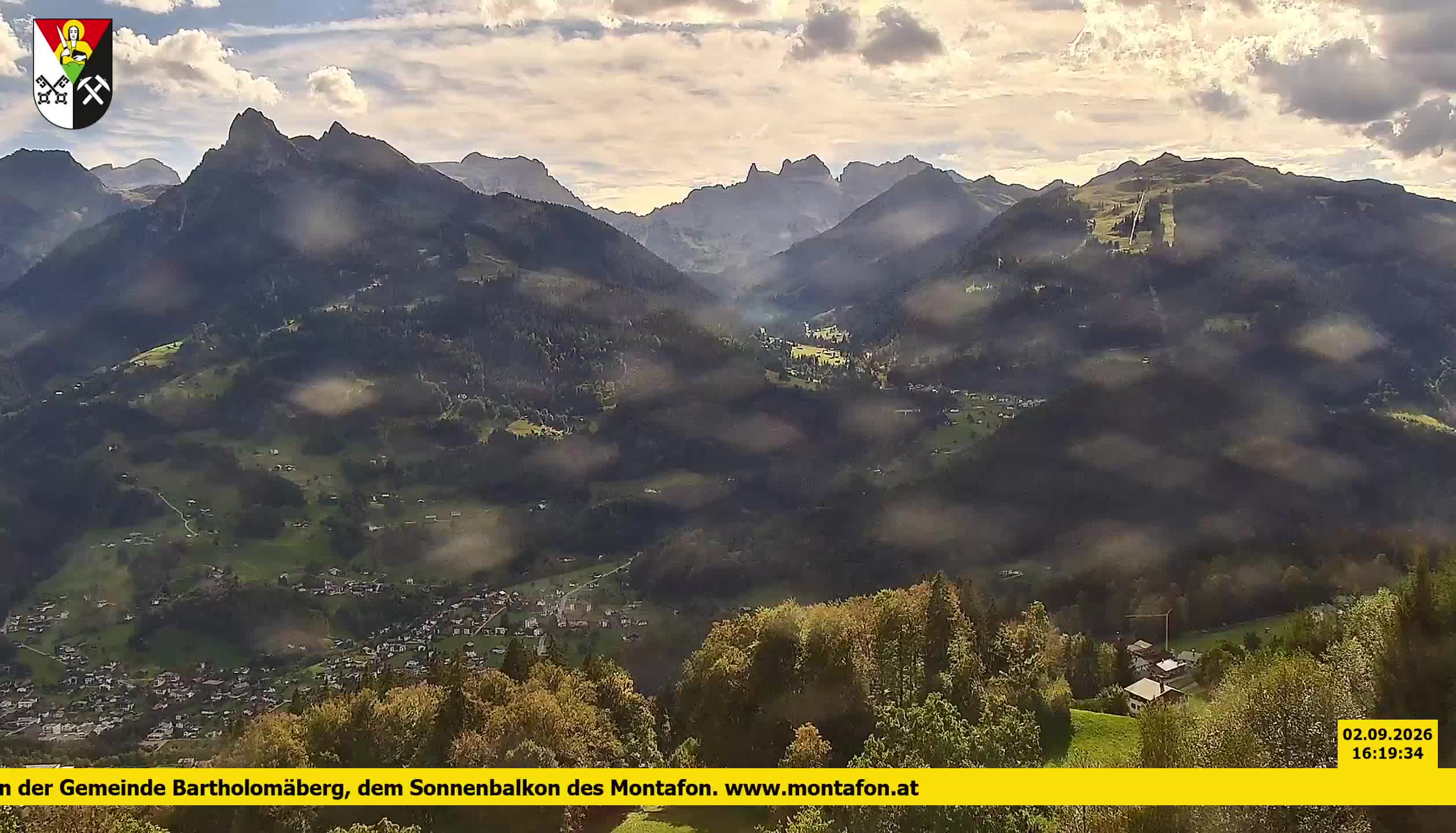 Bartholomäberg | Blick auf Schruns