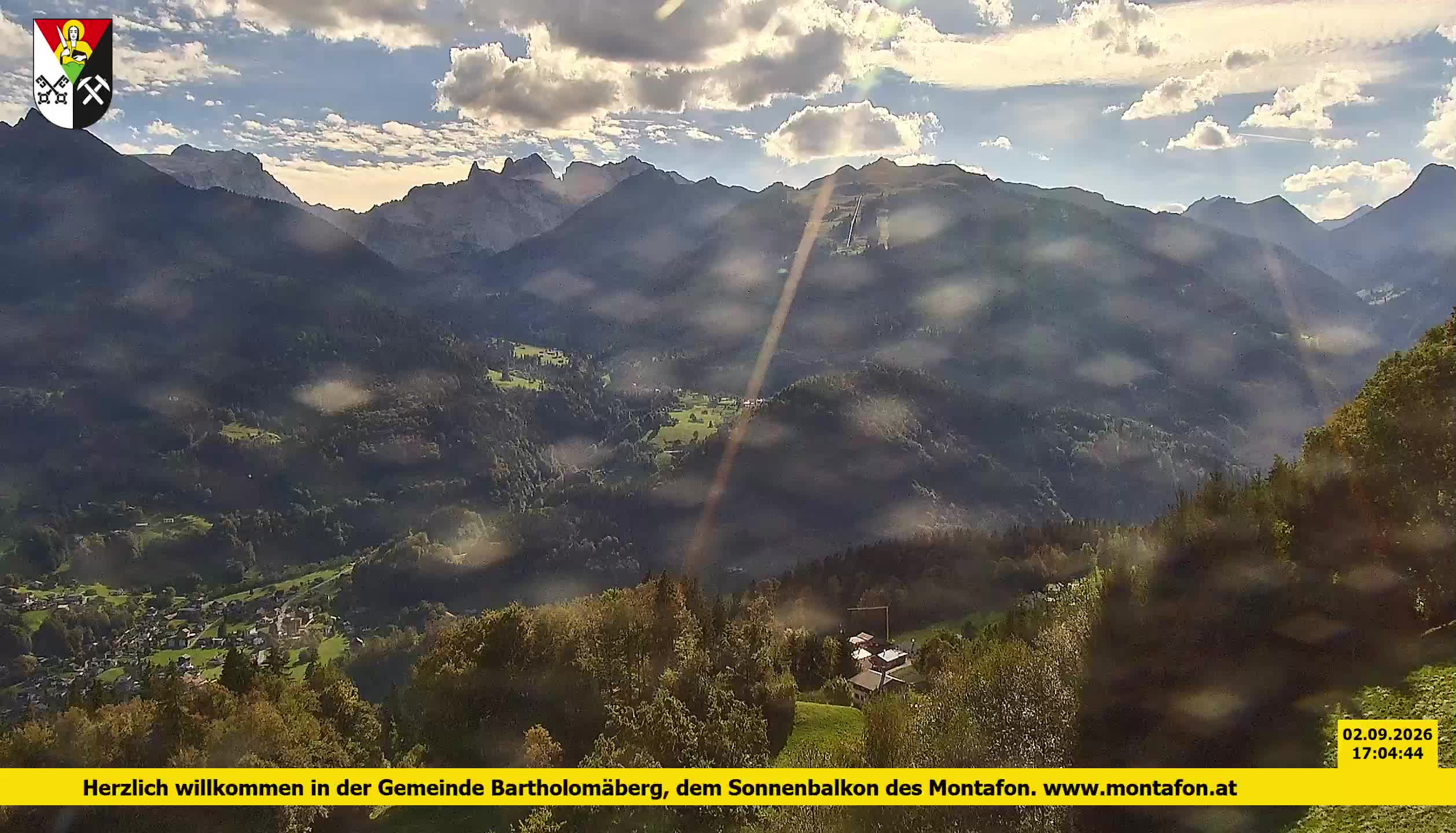 Bartholomäberg | Blick auf Schruns