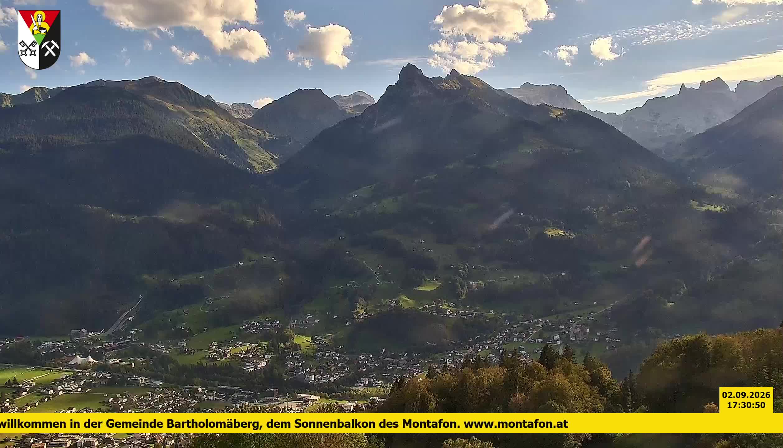 Bartholomäberg | Blick auf Schruns