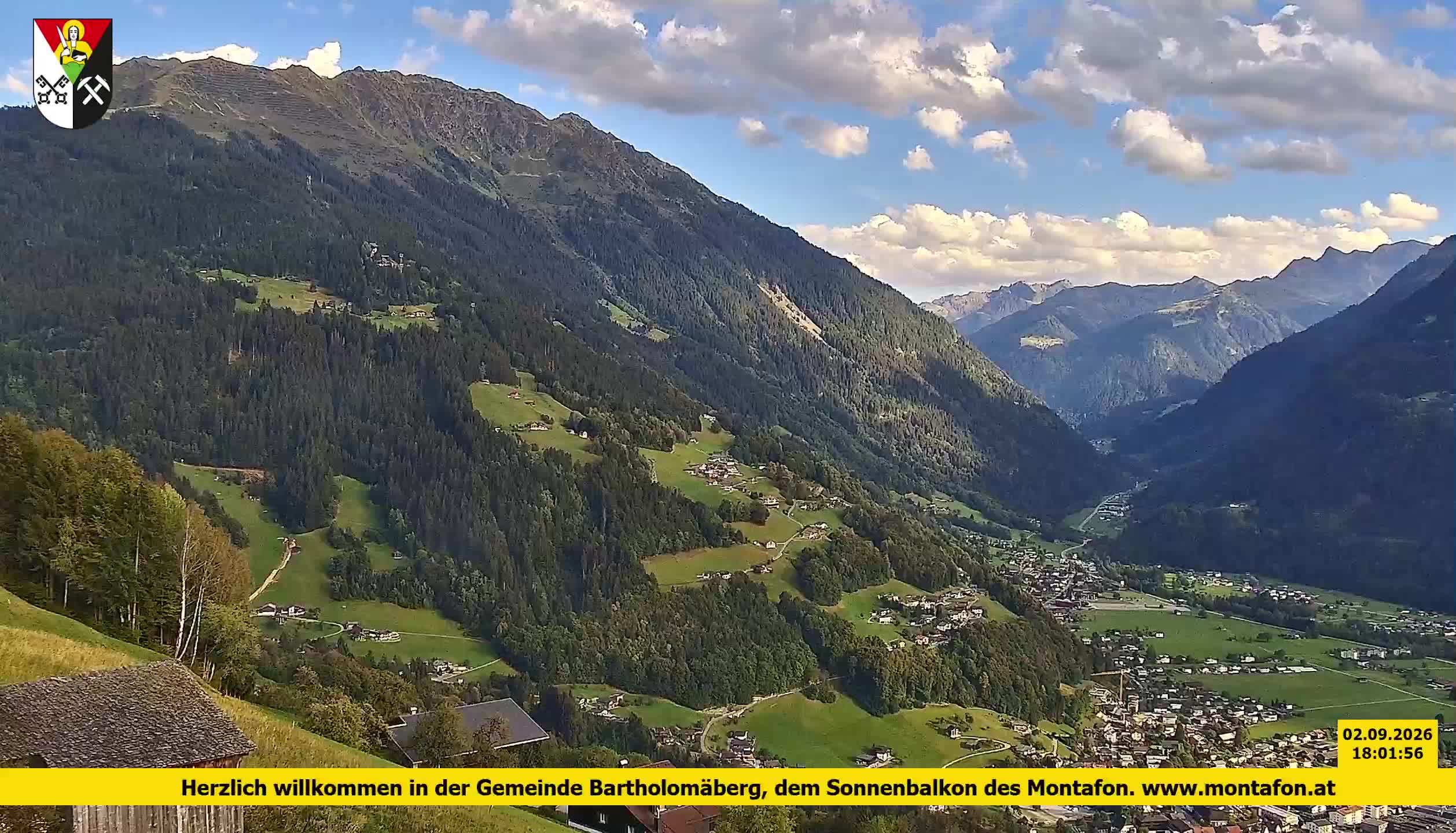Bartholomäberg | Blick auf Schruns