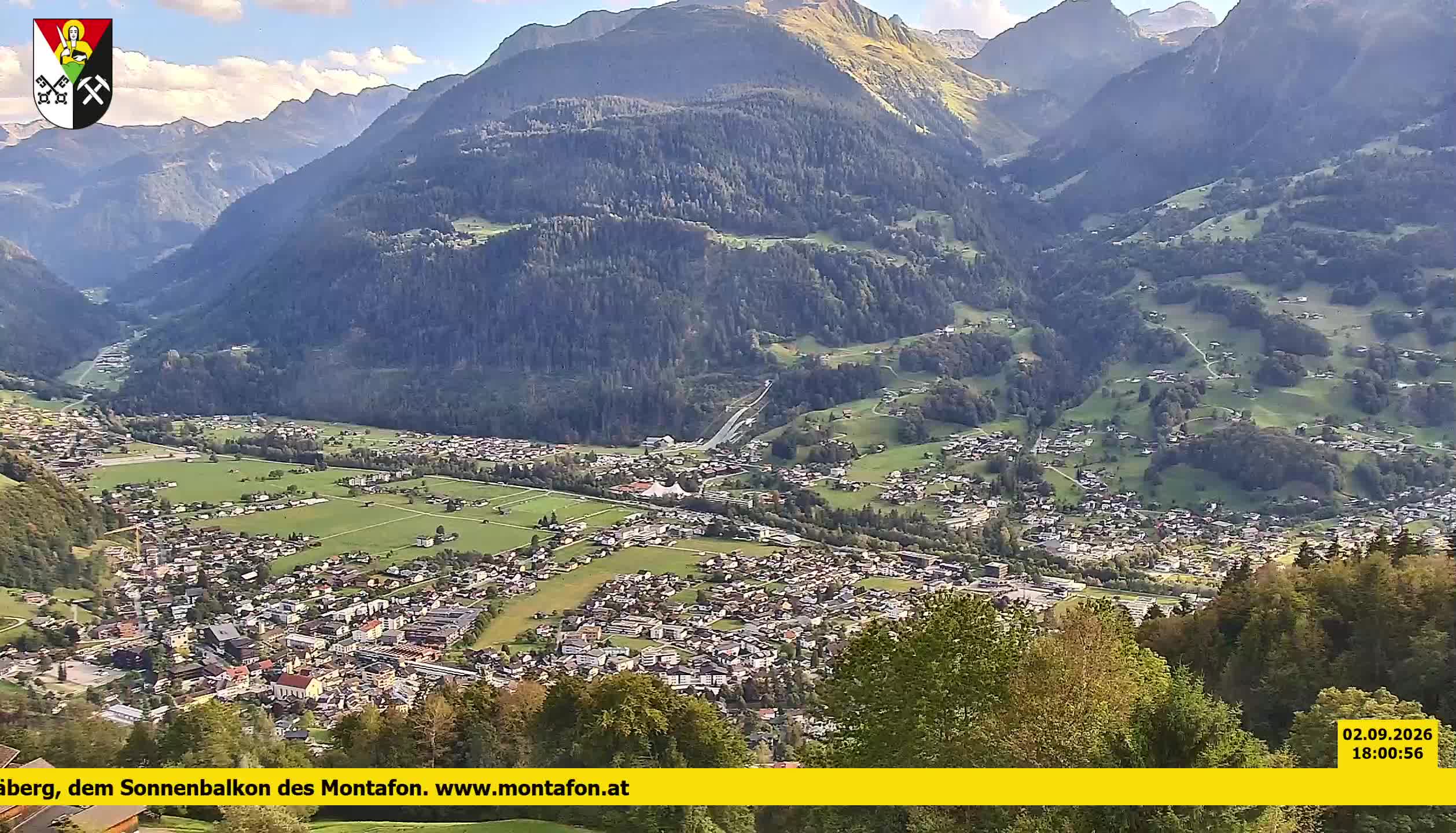 Bartholomäberg | Blick auf Schruns