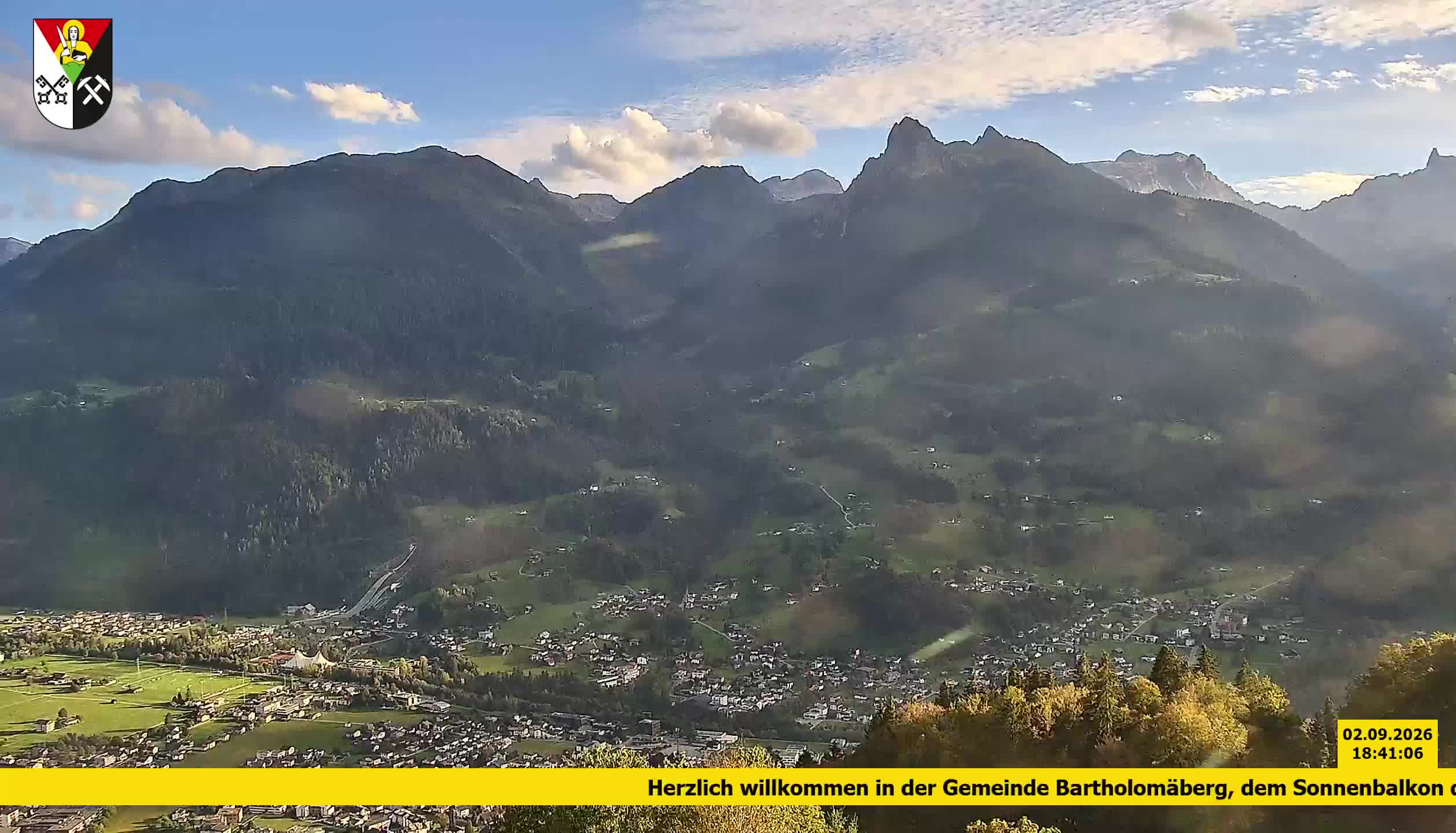 Bartholomäberg | Blick auf Schruns