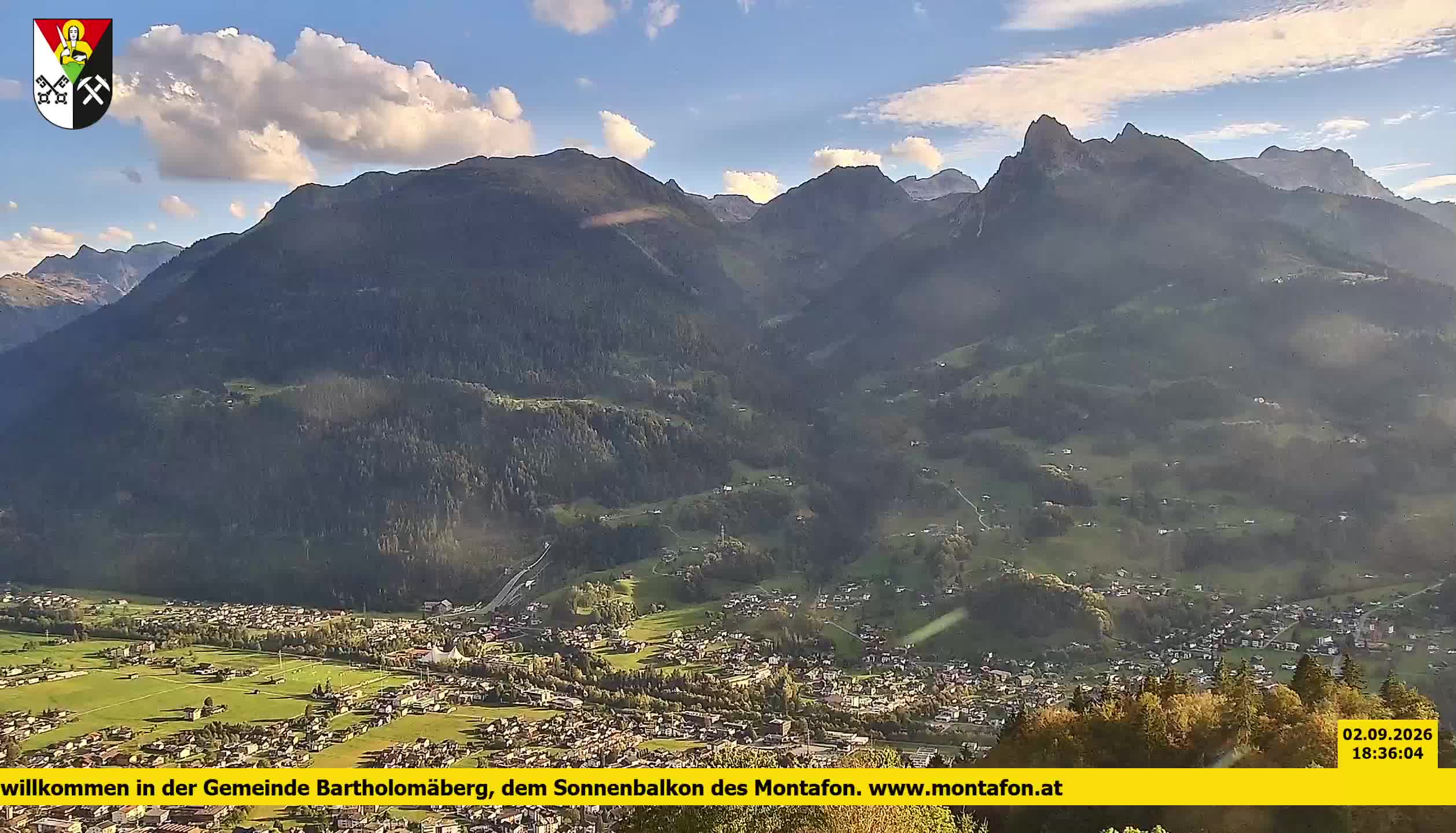 Bartholomäberg | Blick auf Schruns