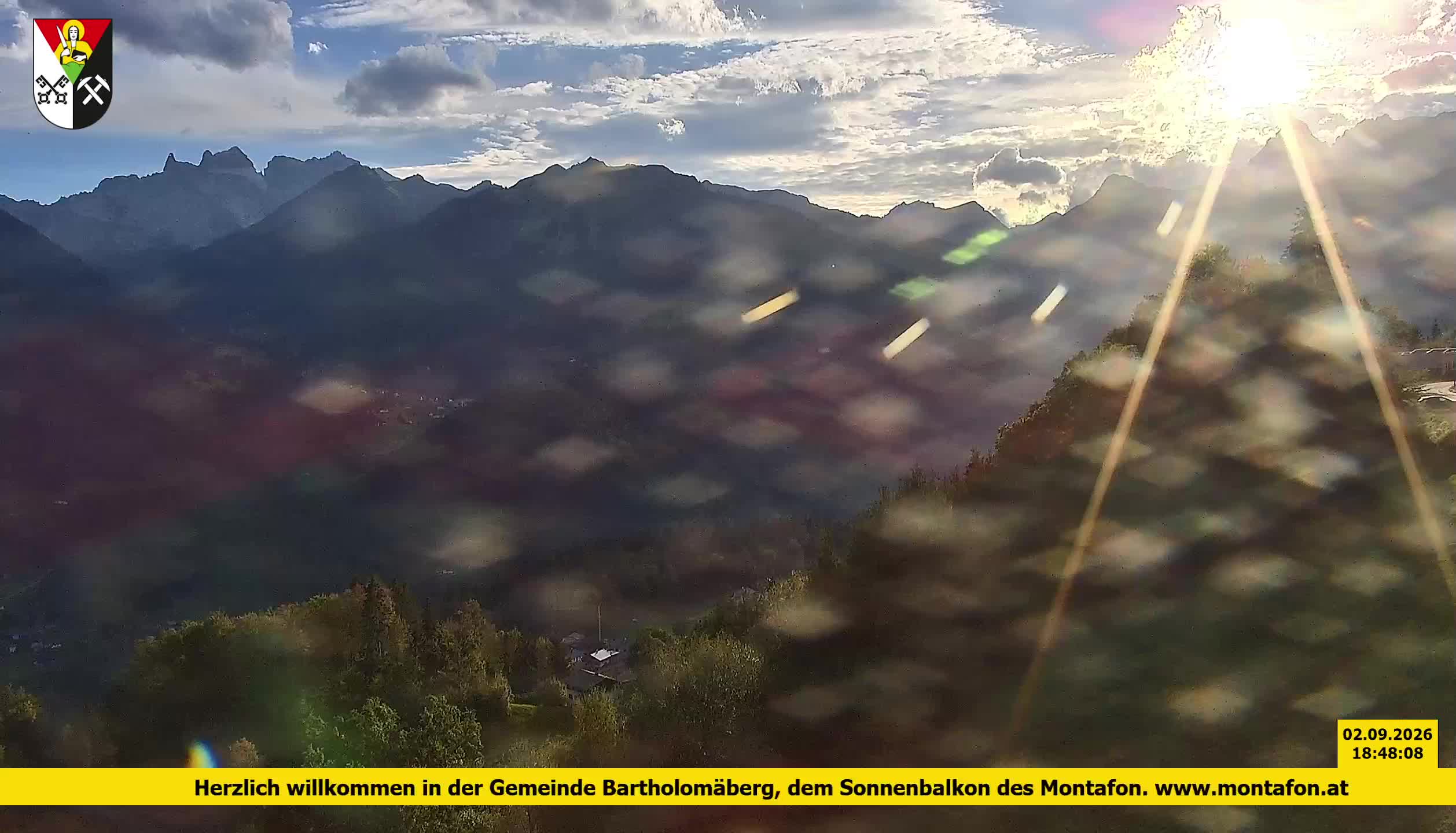 Bartholomäberg | Blick auf Schruns