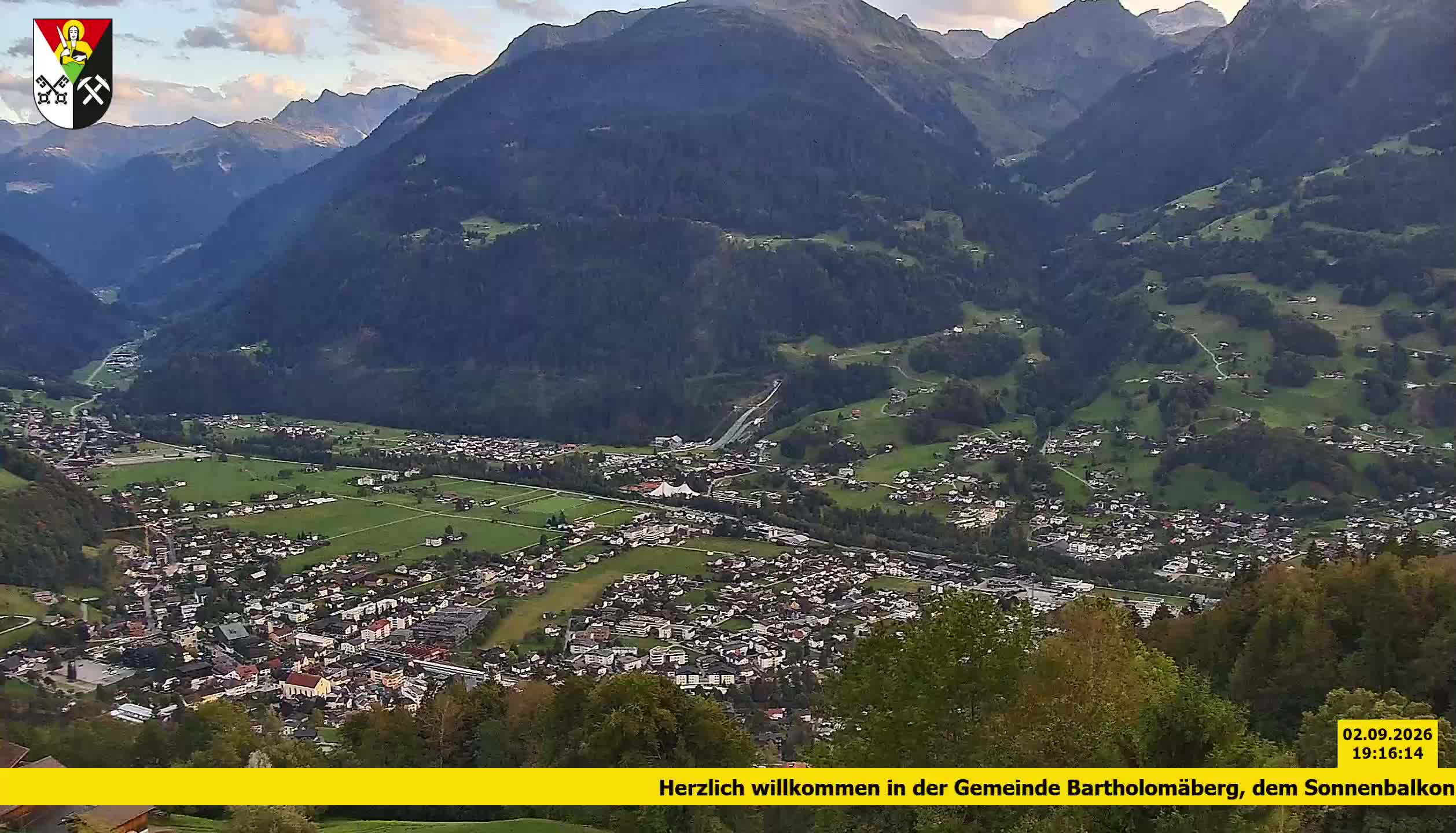 Bartholomäberg | Blick auf Schruns