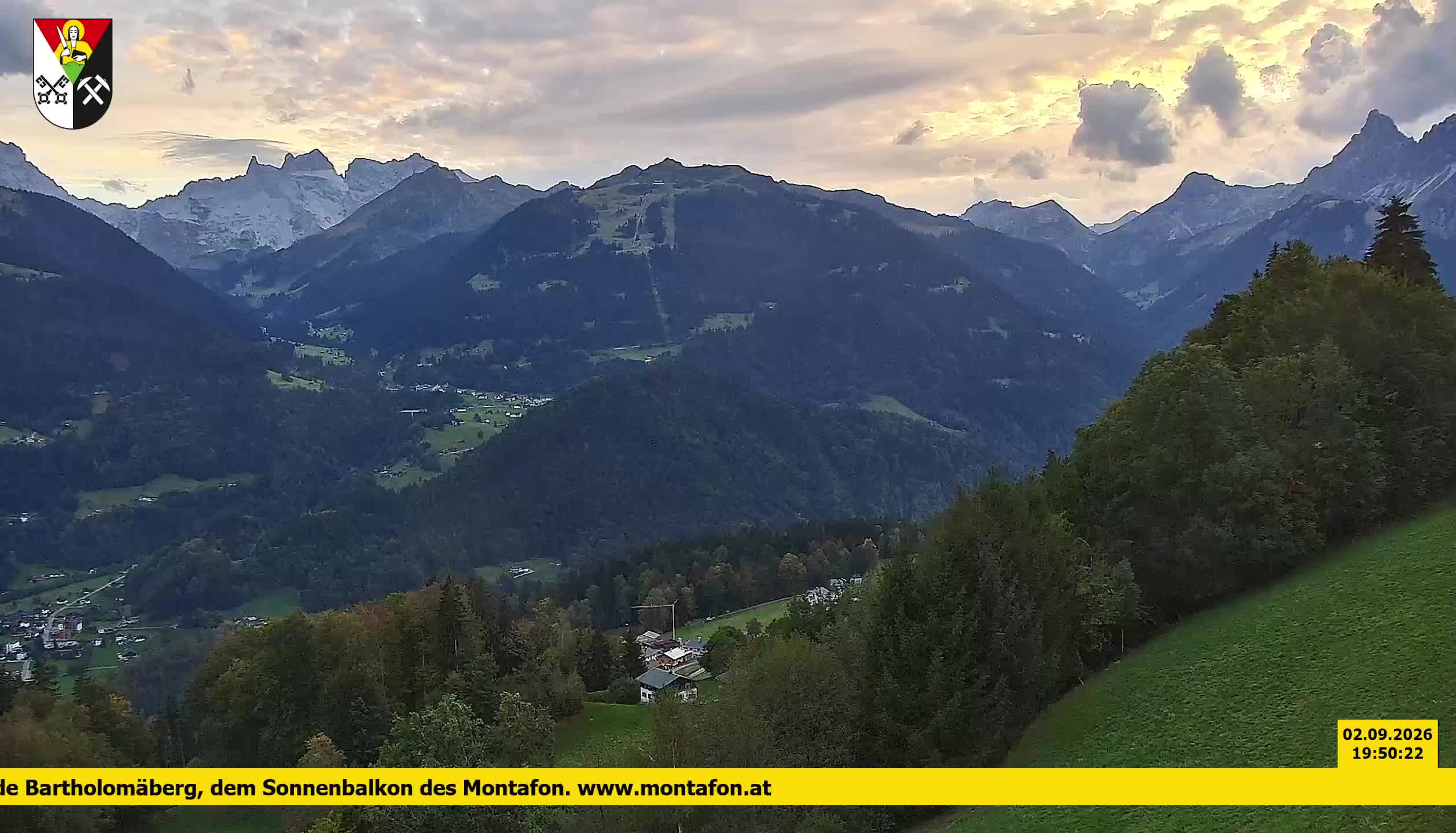 Bartholomäberg | Blick auf Schruns
