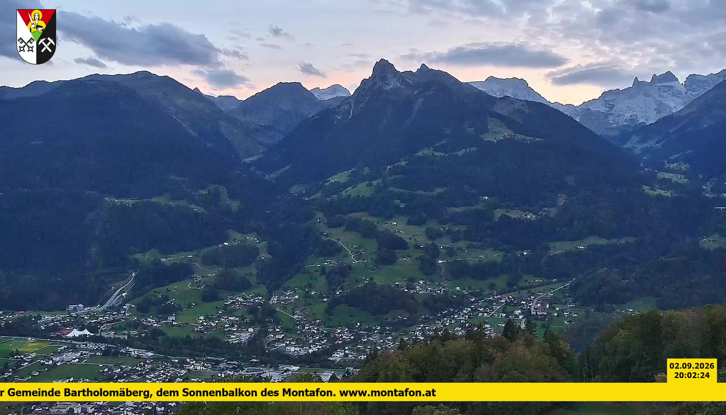 Bartholomäberg | Blick auf Schruns