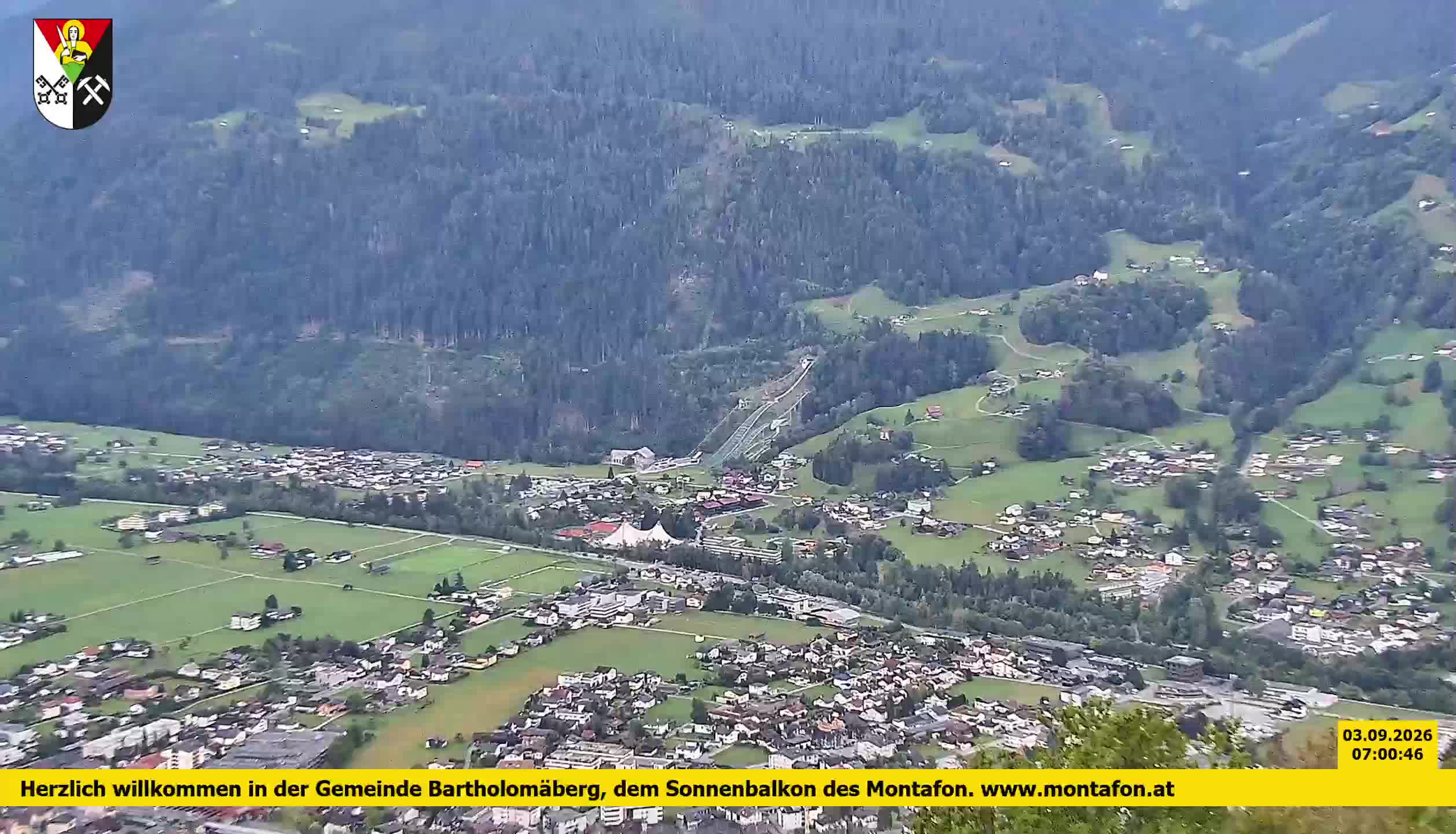 Bartholomäberg | Blick auf Schruns