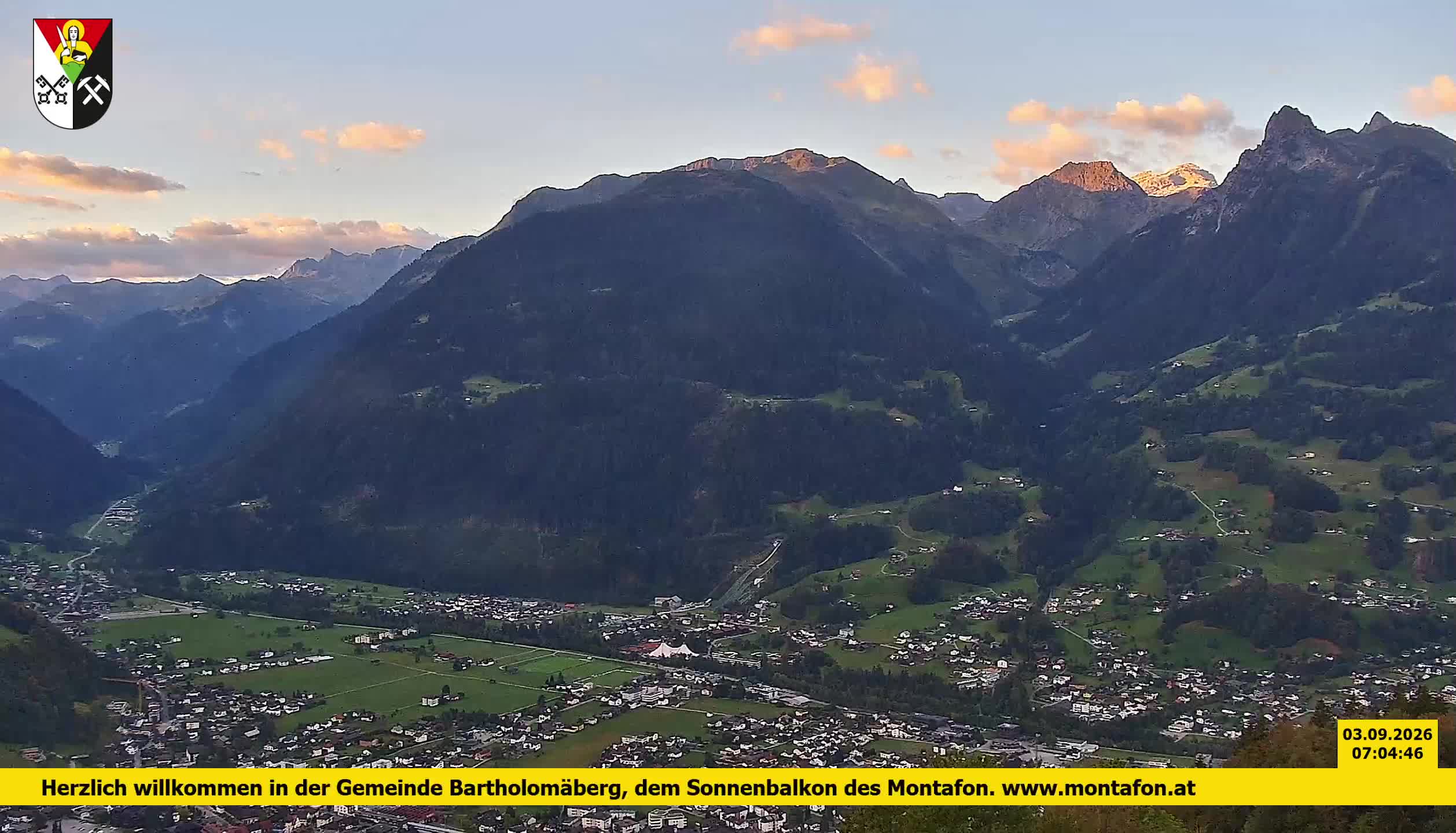 Bartholomäberg | Blick auf Schruns