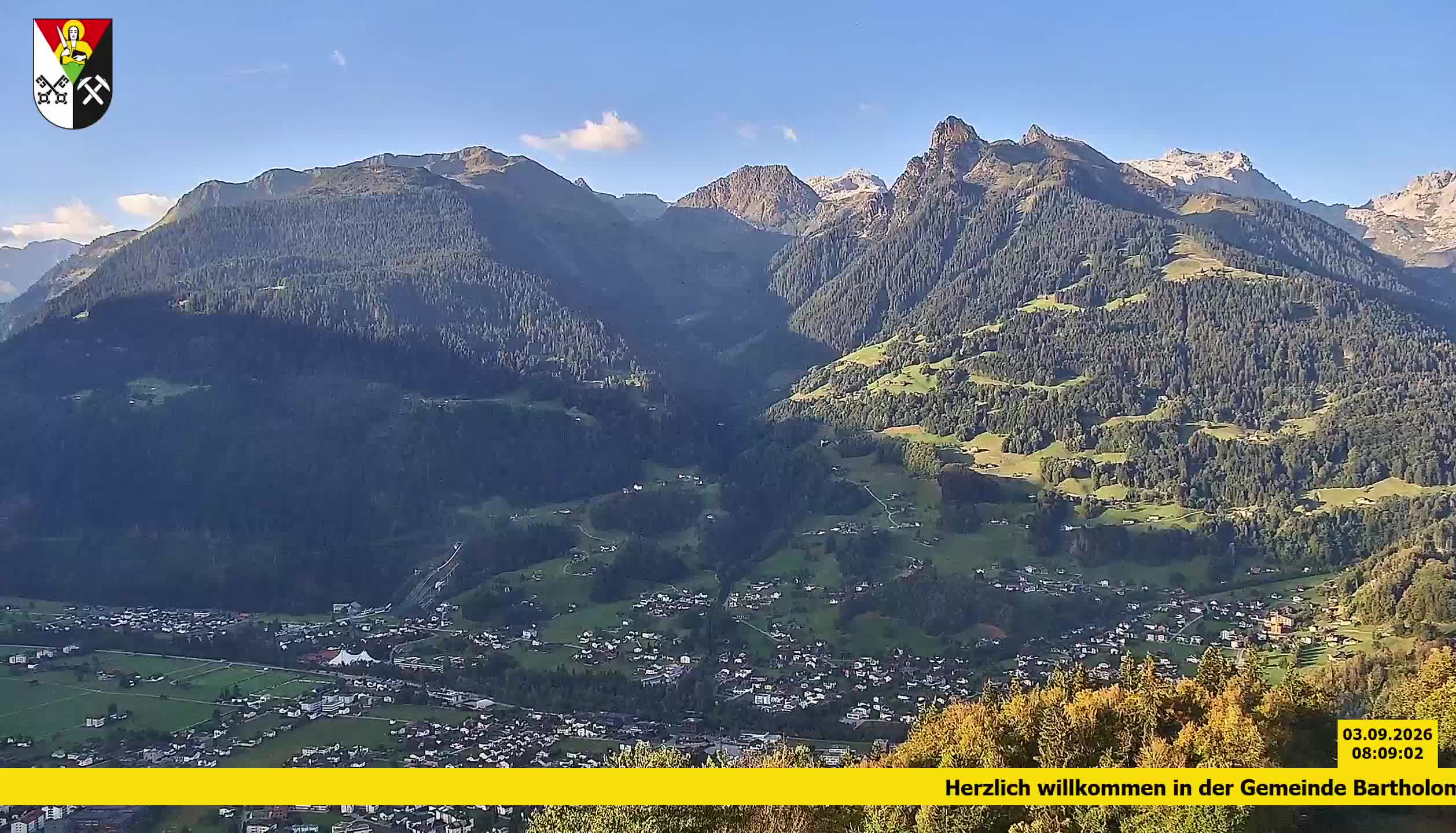 Bartholomäberg | Blick auf Schruns