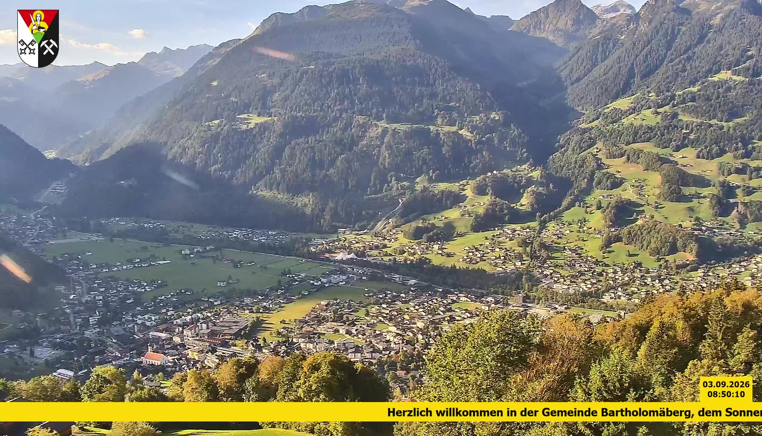 Bartholomäberg | Blick auf Schruns