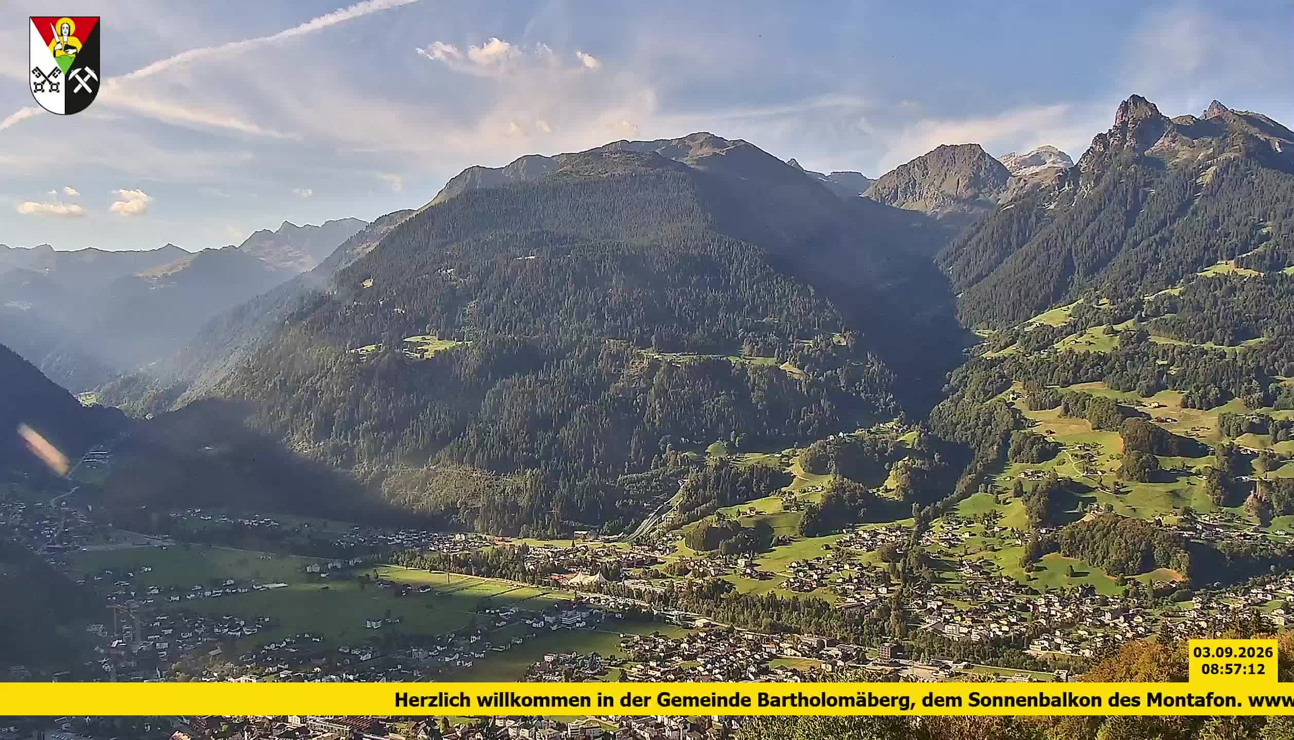 Bartholomäberg | Blick auf Schruns