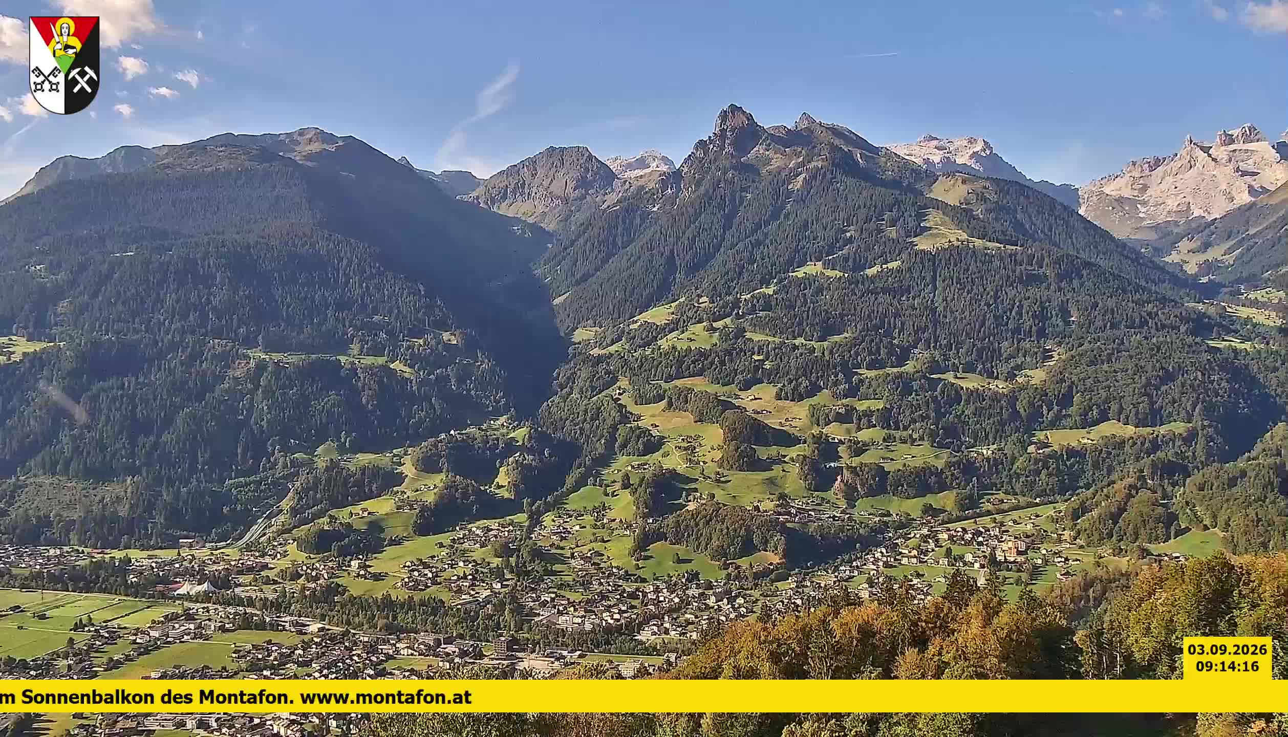 Bartholomäberg | Blick auf Schruns