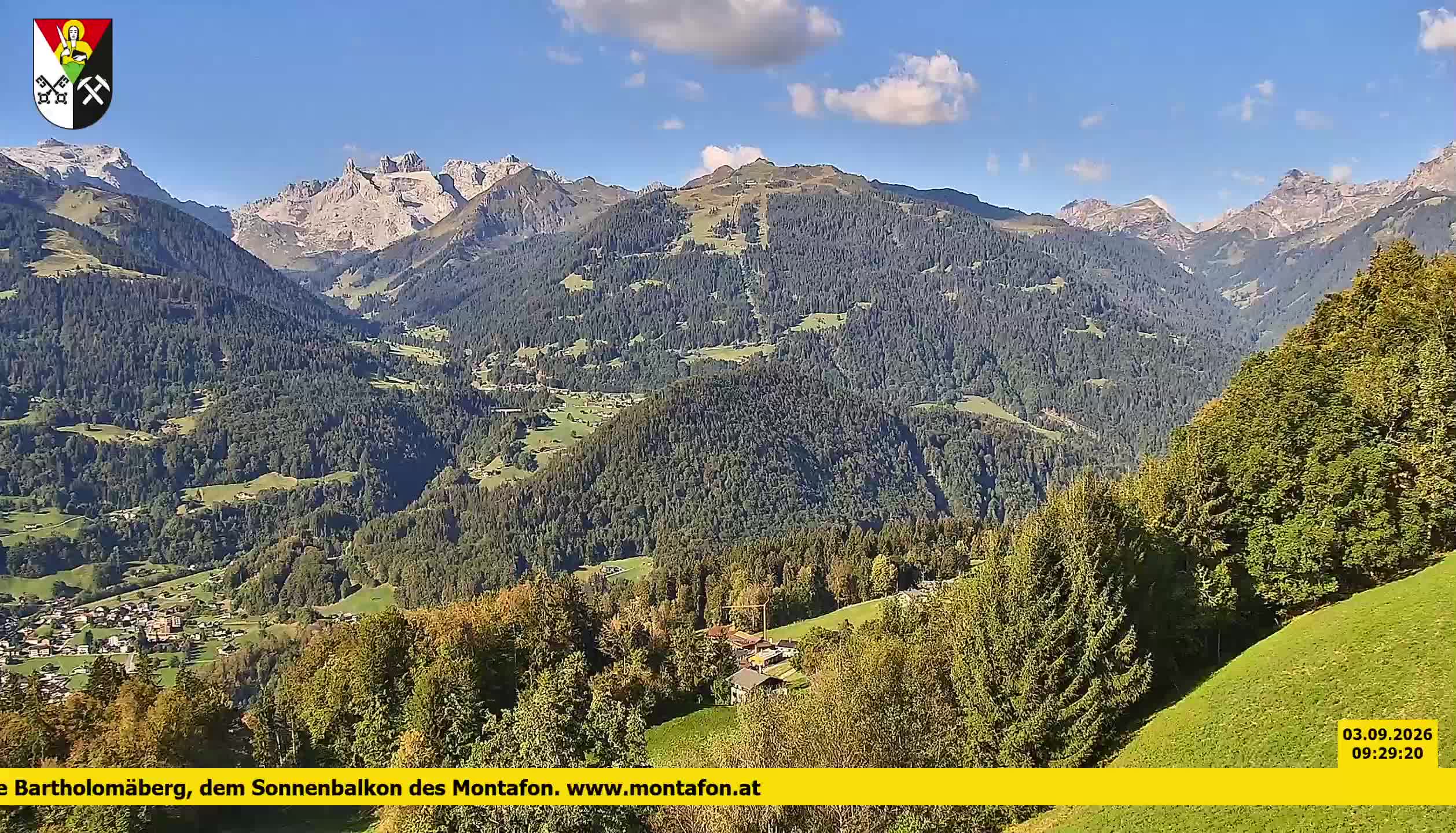 Bartholomäberg | Blick auf Schruns