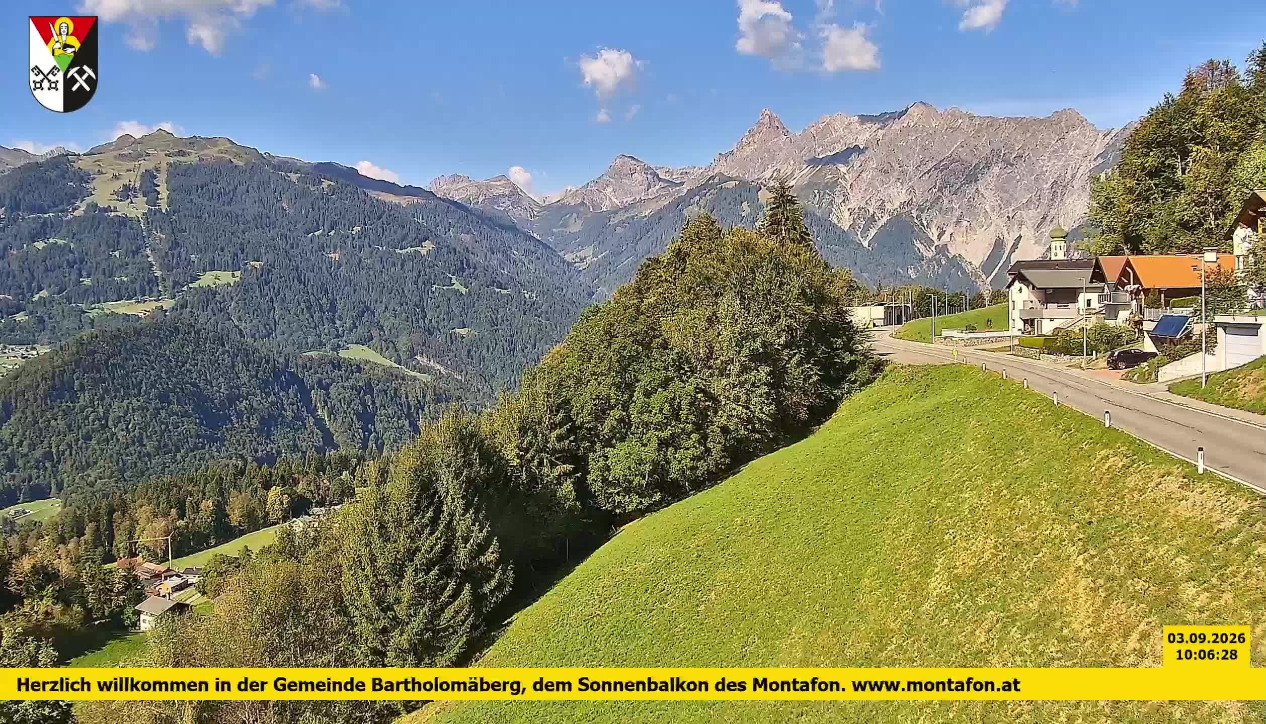 Bartholomäberg | Blick auf Schruns