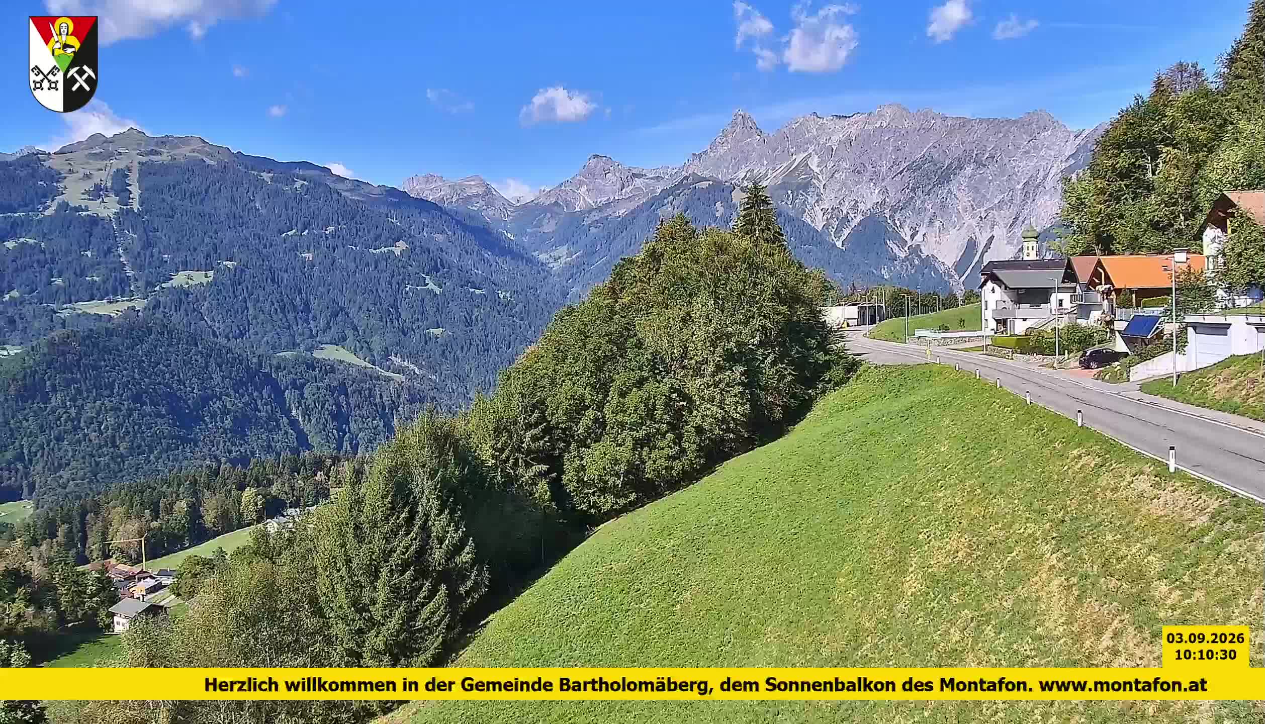 Bartholomäberg | Blick auf Schruns