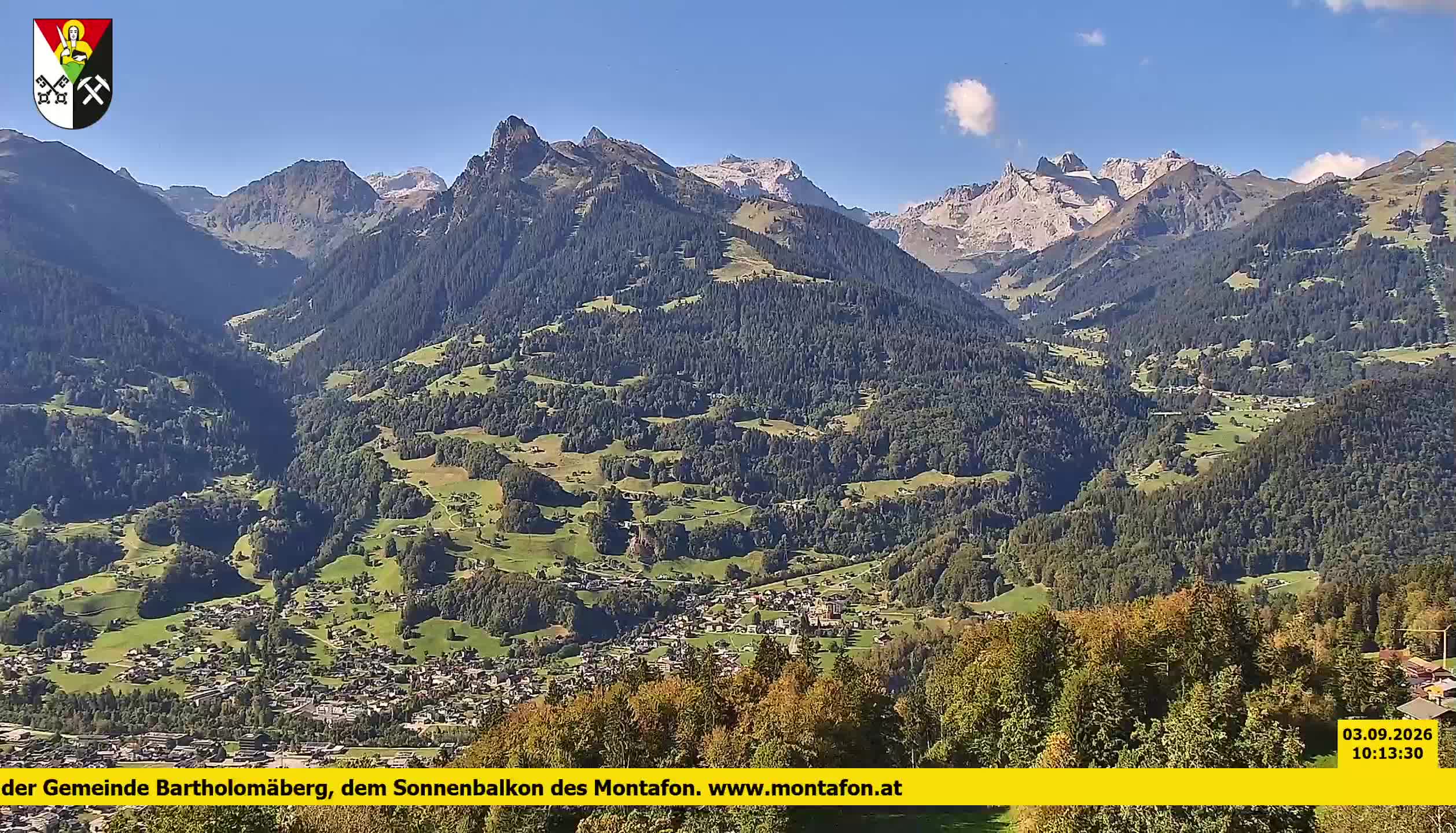 Bartholomäberg | Blick auf Schruns
