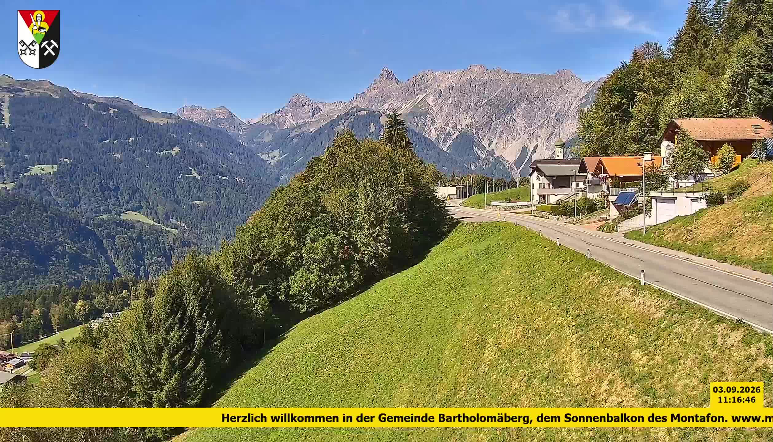 Bartholomäberg | Blick auf Schruns